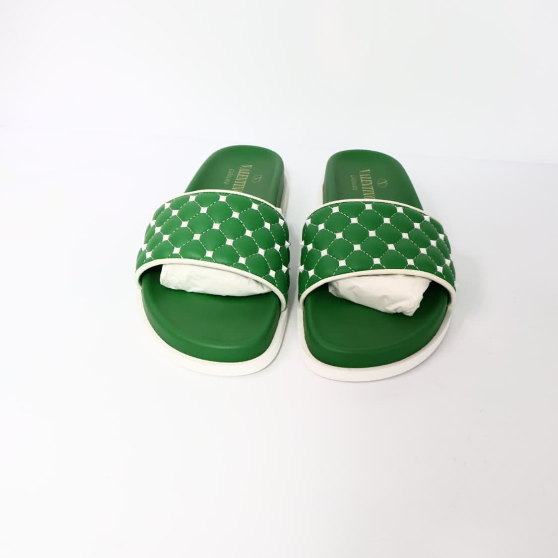 발렌티노 그린 락스터드 스파이크 슬리퍼 36/230 상품이미지2