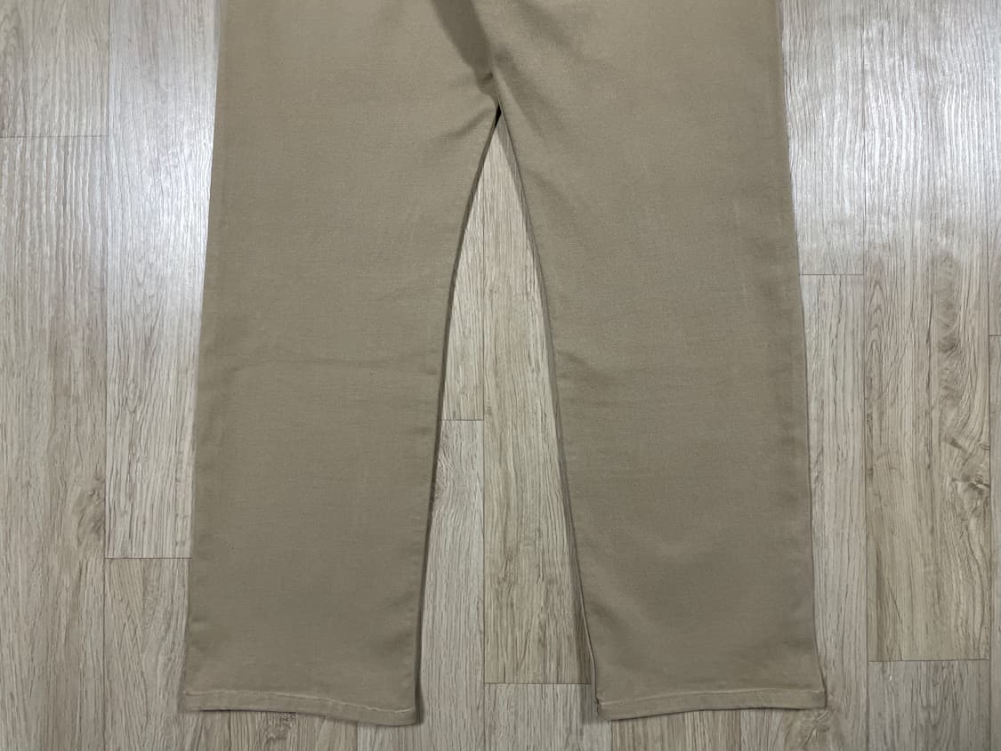 35) 00's 리바이스 재팬 505 베이지 코튼 팬츠 상품이미지10