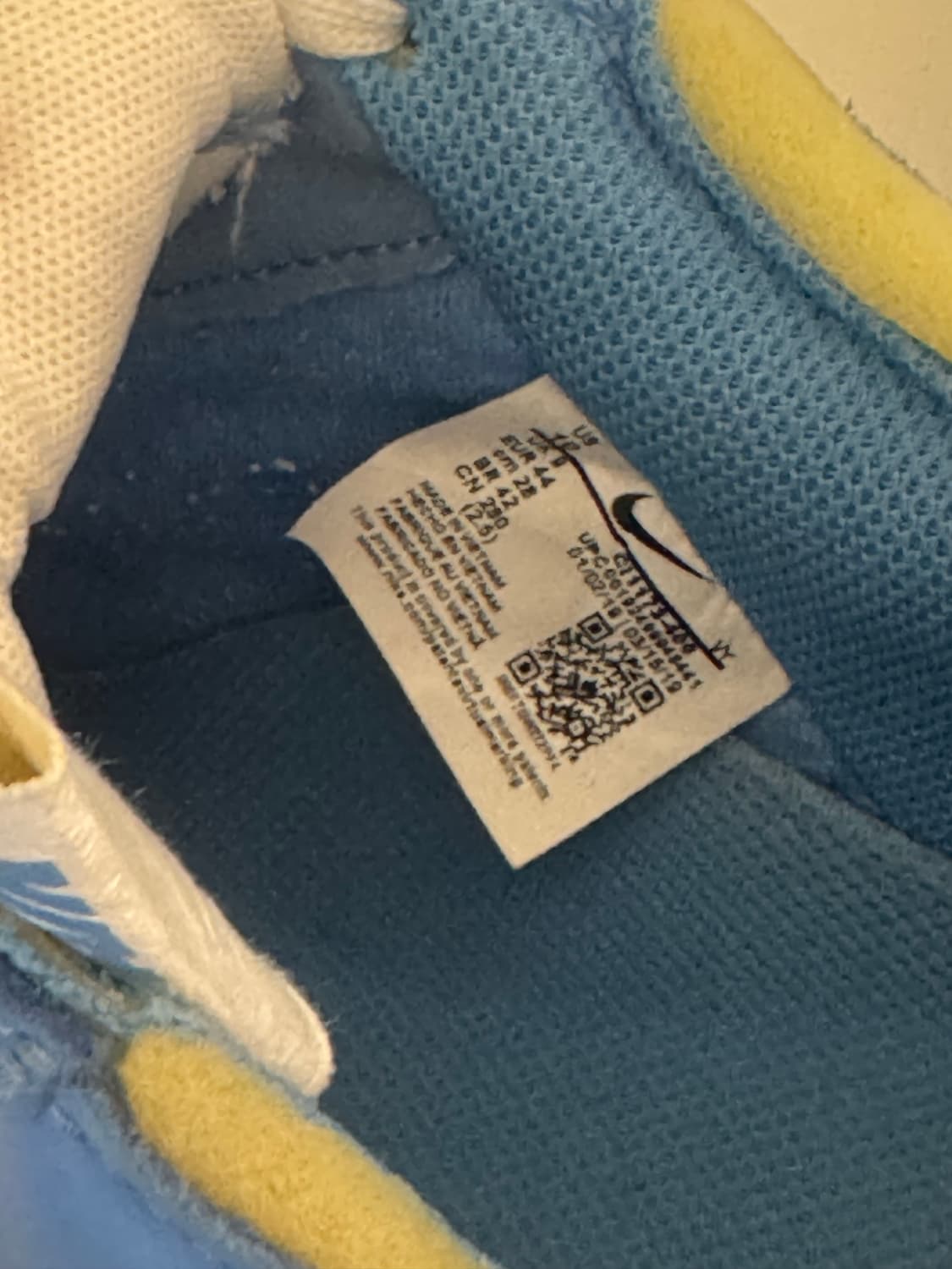 Nike  Off White Air Force 1 University 상품이미지6