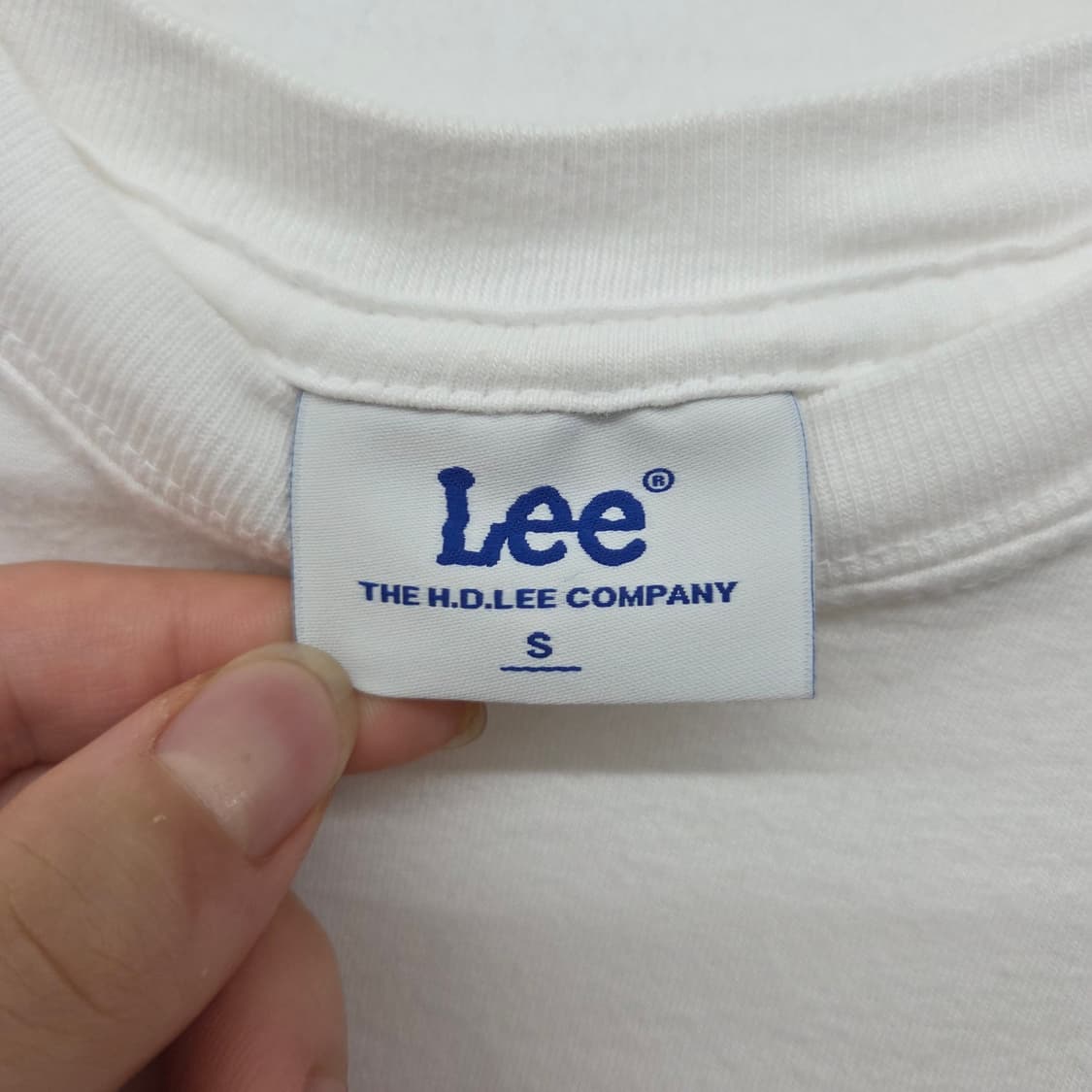 LEE 반팔티 여s 상품이미지3