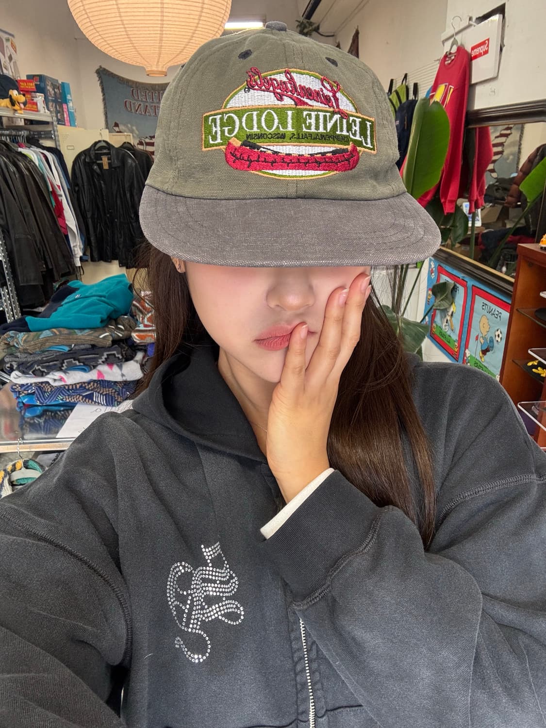 레이니 로지 빈티지캡 상품이미지1