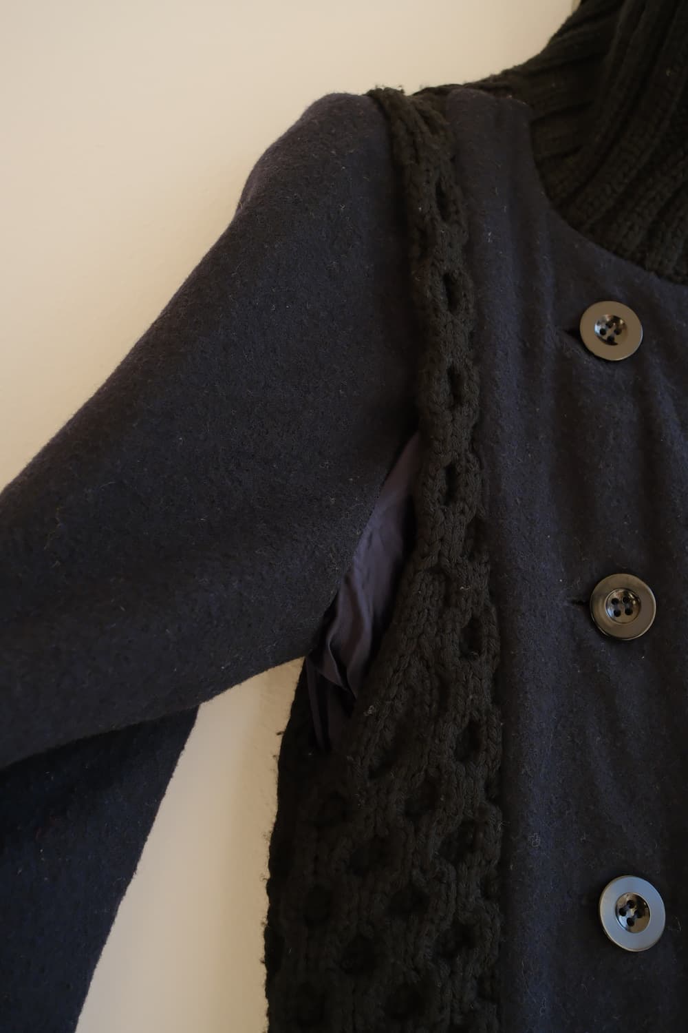 [Sample] 09aw Honeycomb cable peacoat 상품이미지6