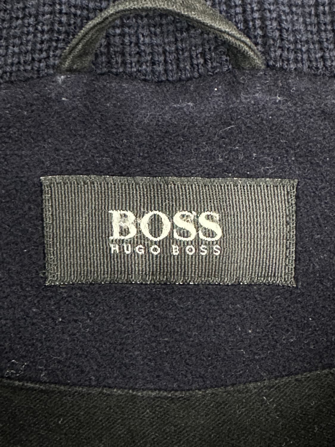 00s HUGO BOSS 네이비 울 자켓 54 상품이미지6