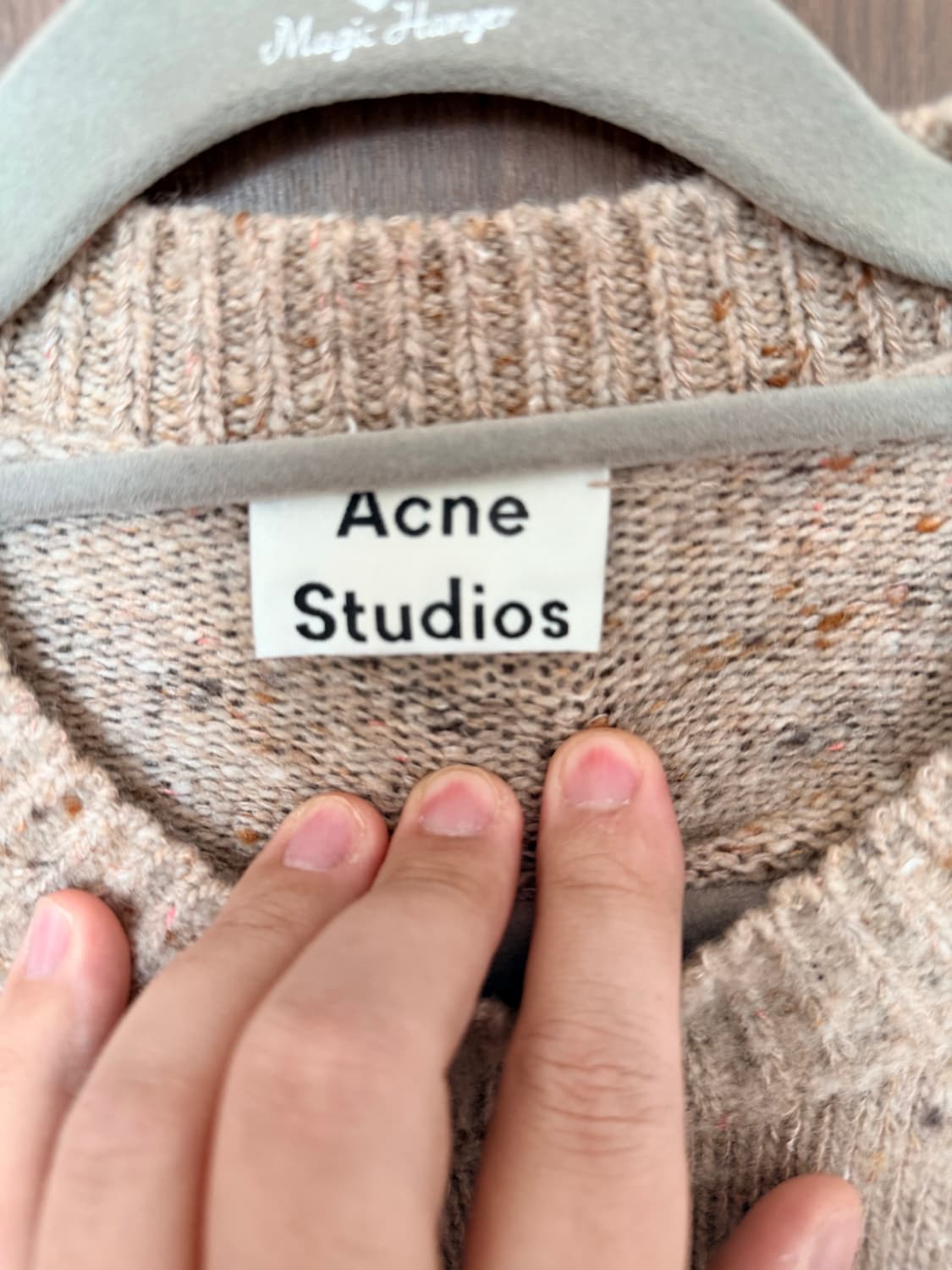 아크네스튜디오 울 캐시미어 스웨터 M 상품이미지2