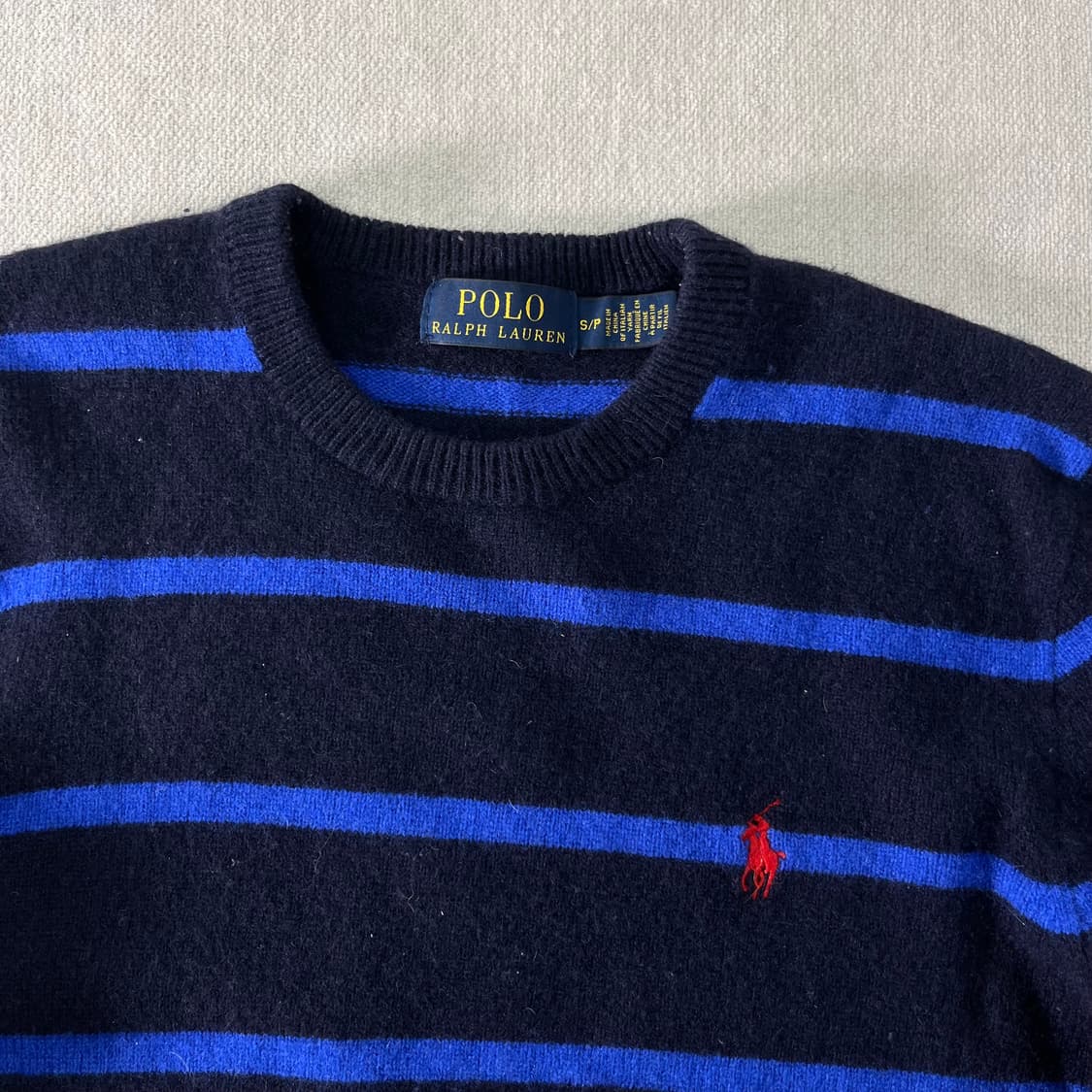 95 폴로랄프로렌 램스울 스트라이프 니트 상품이미지2