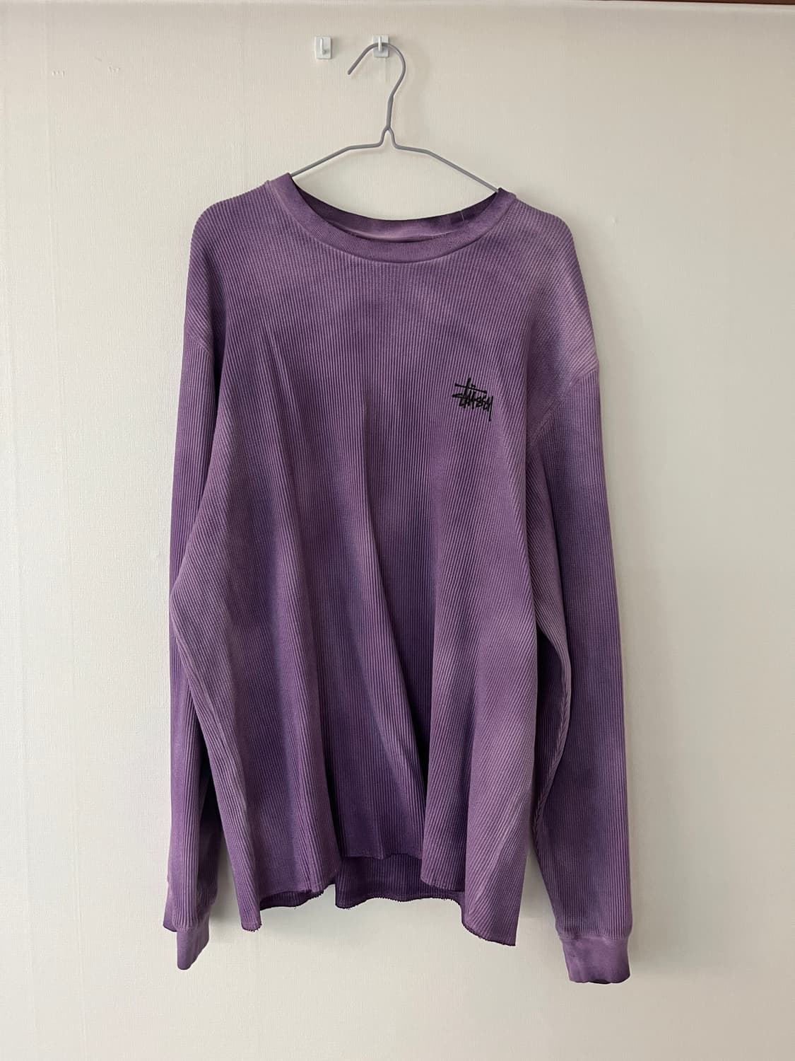 스투시 와플 롱슬리브 XL 상품이미지1