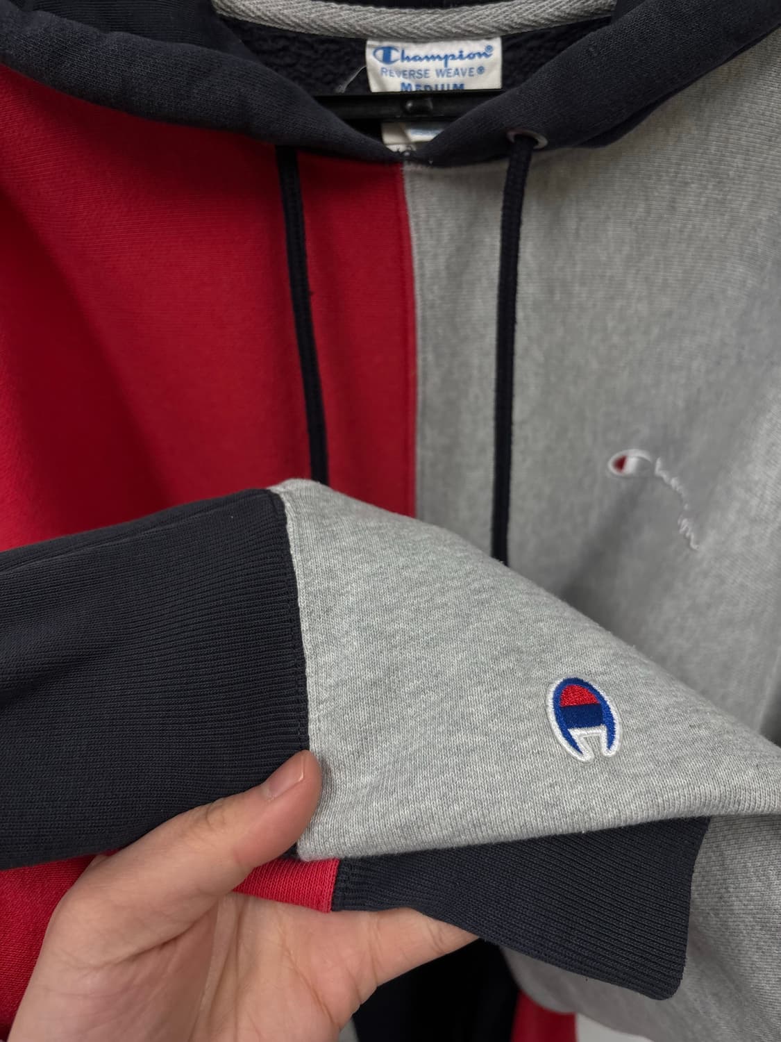 챔피온 리버스위브 후드티 상품이미지4