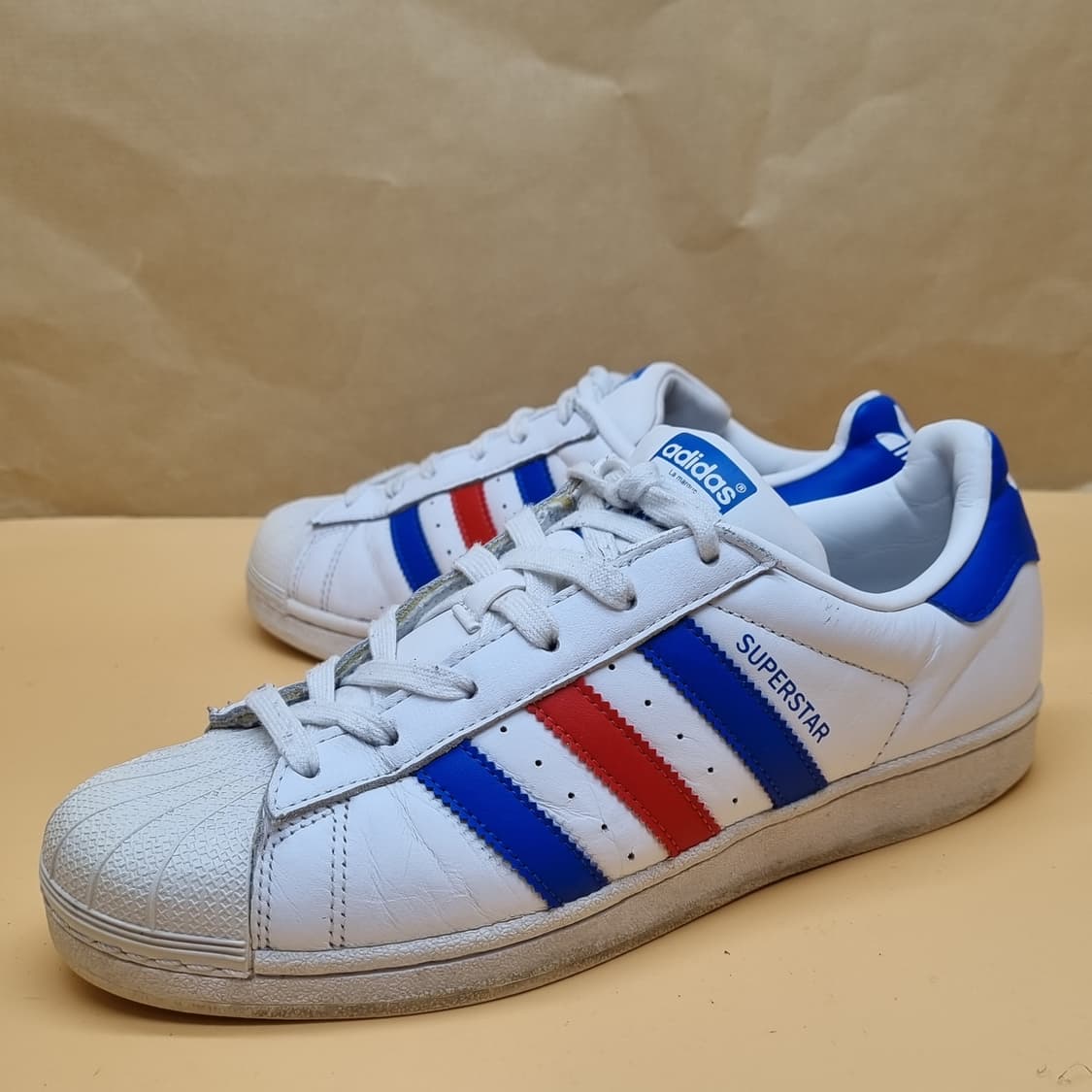아디다스 슈퍼스타 흰빨파 운동화250  상품이미지1