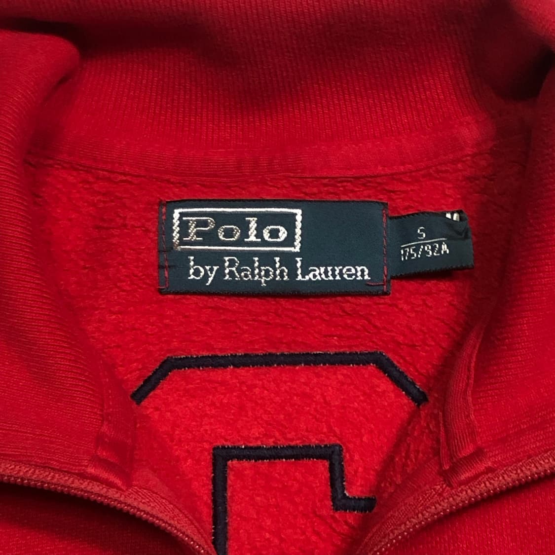 폴로 랄프로렌 USA 성조기 레드 집업 상품이미지5