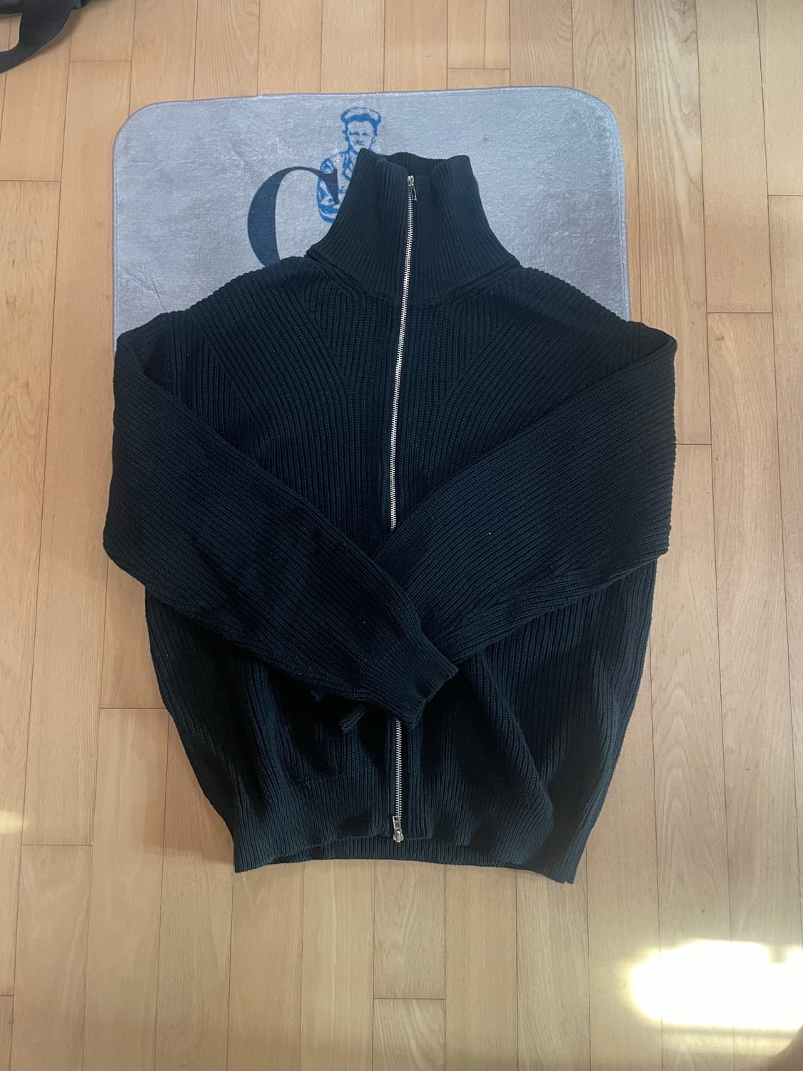 키뮤어 집업니트 L사이즈 상품이미지3