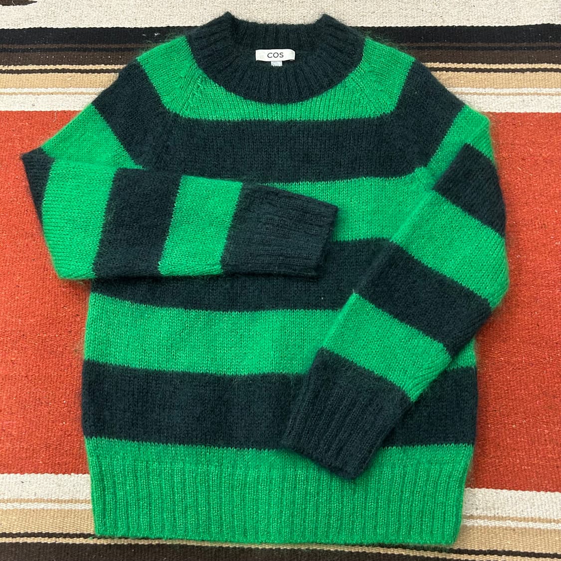 코스 스트라이프 모헤어니트 상품이미지1