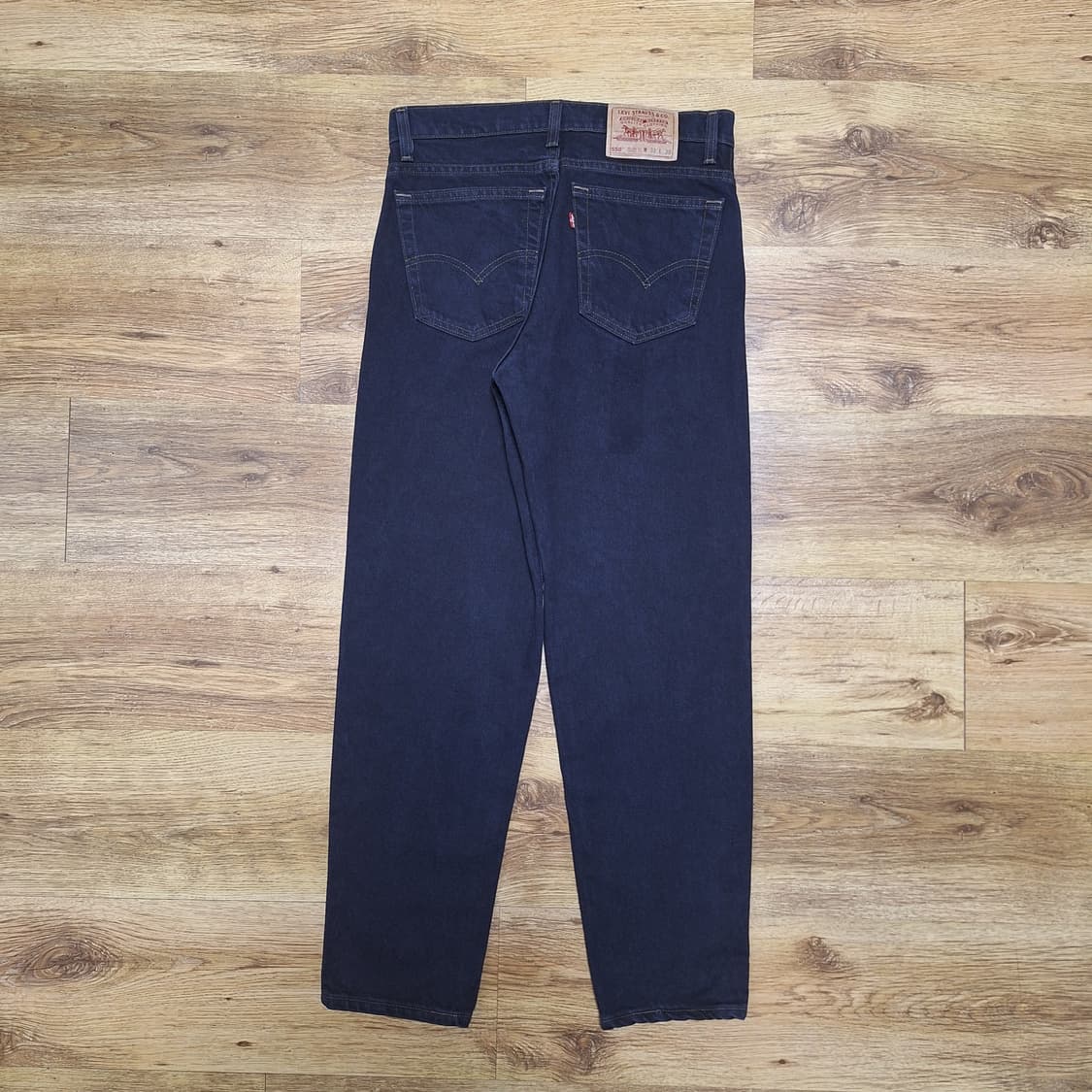 90s 미제 빈티지리바이스 550 블랙 32X30 상품이미지4