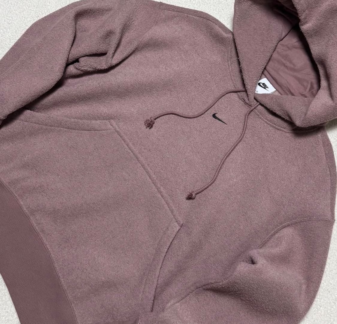 나이키 피닉스 오버 핑크 후드티 상품이미지3