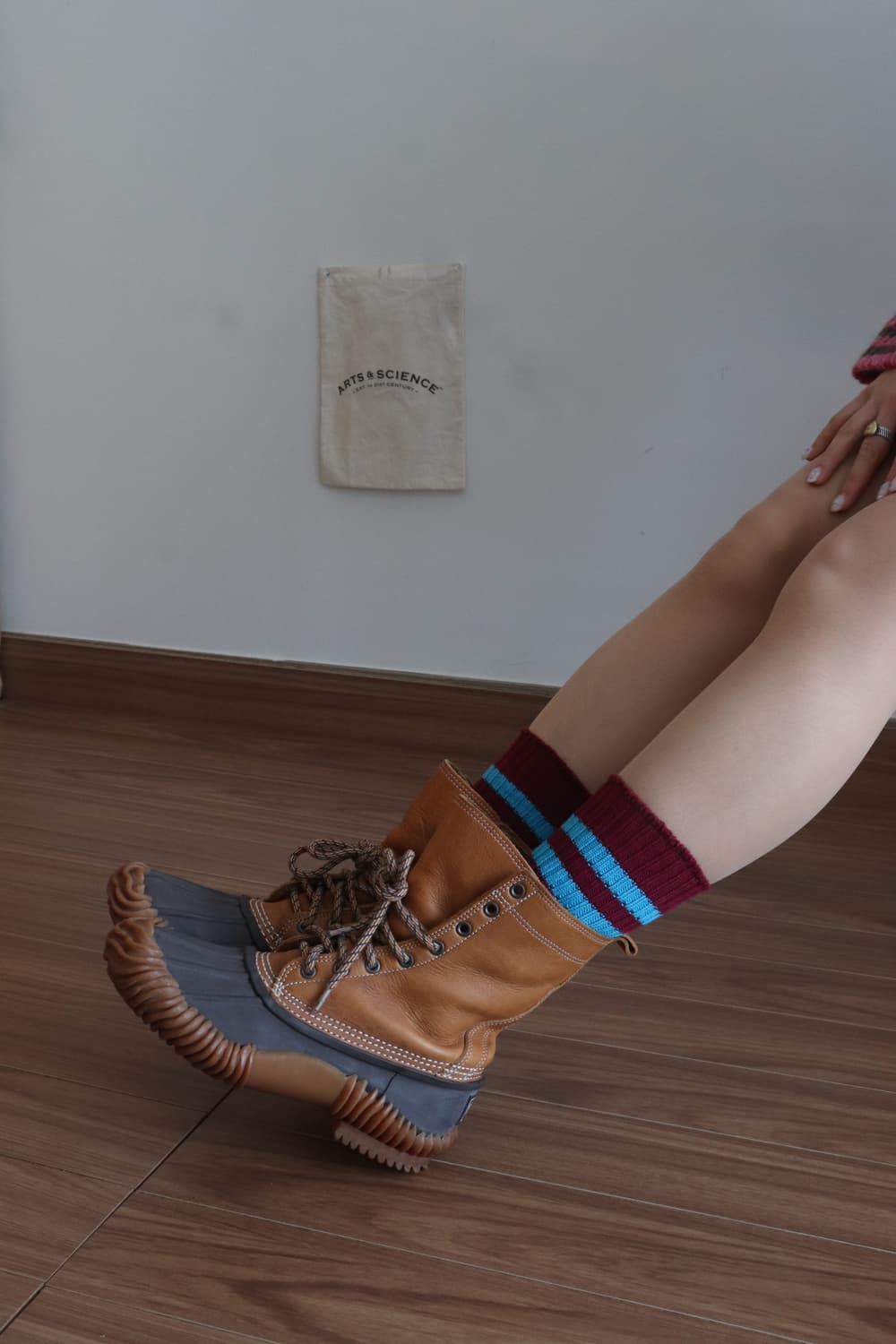 [Beams] Camel Gummy Boots 상품이미지3