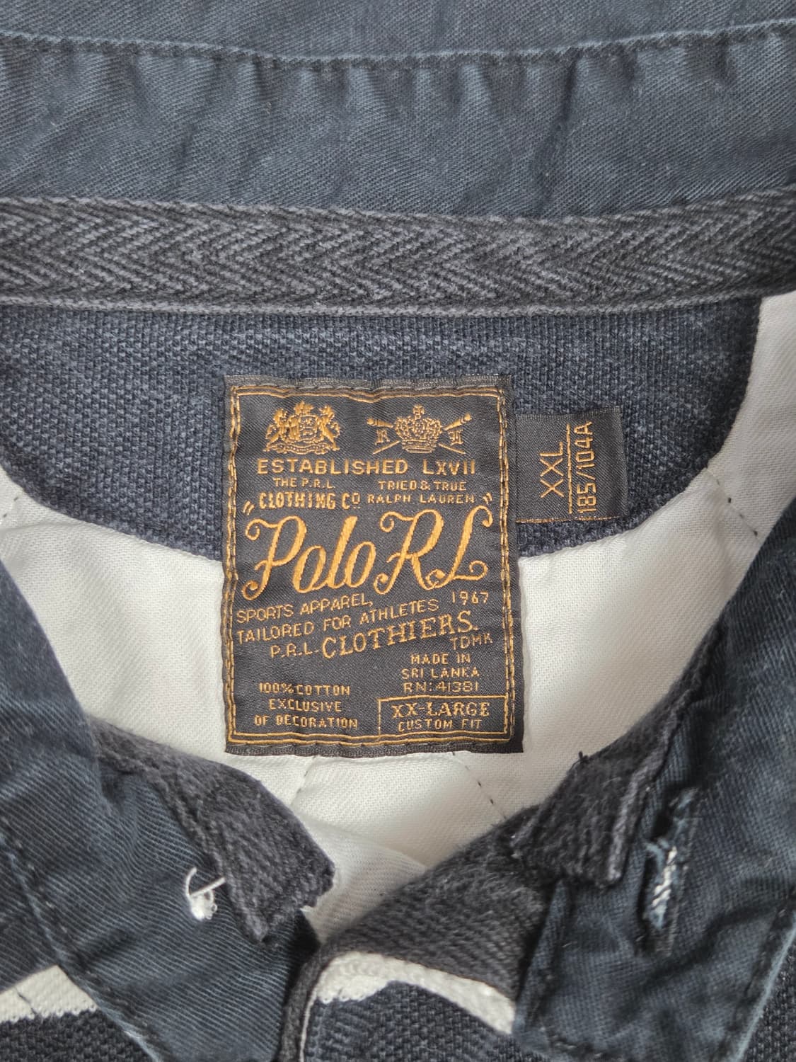 [폴로 랄프로렌] PRLC 방패 패치 반팔 럭비 셔츠 | S00053 상품이미지3