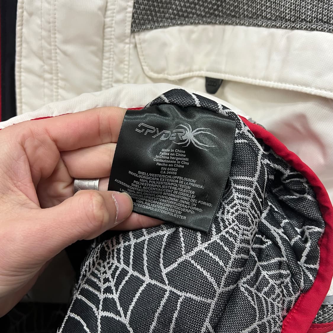 스파이더 스키 베스트 조끼 해외 XL 상품이미지4