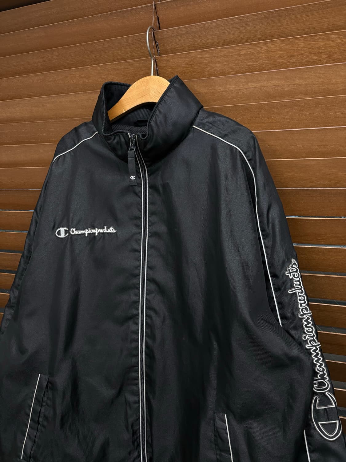 챔피온 일제 올드스쿨 바람막이 자켓 상품이미지4