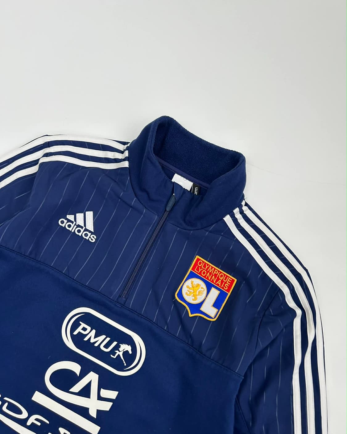 [105] 아디다스 올림피크 리옹 트레이닝탑 긴팔 져지 반집업 상품이미지3