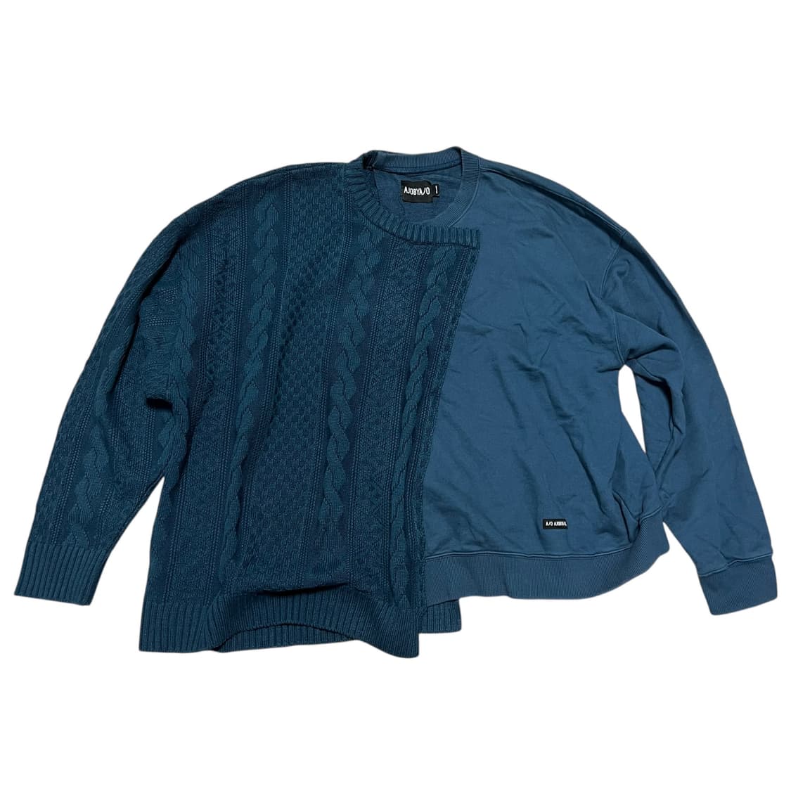 아조바이아조 블루 니트 상품이미지2