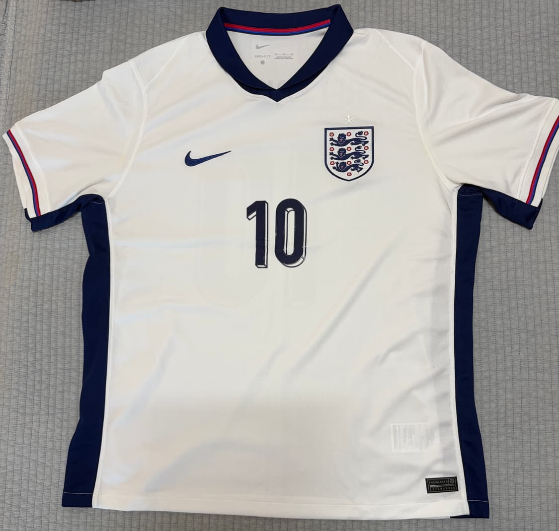 잉글랜드 국대 벨링엄 유니폼 해외 xl 레플리카 상품이미지1