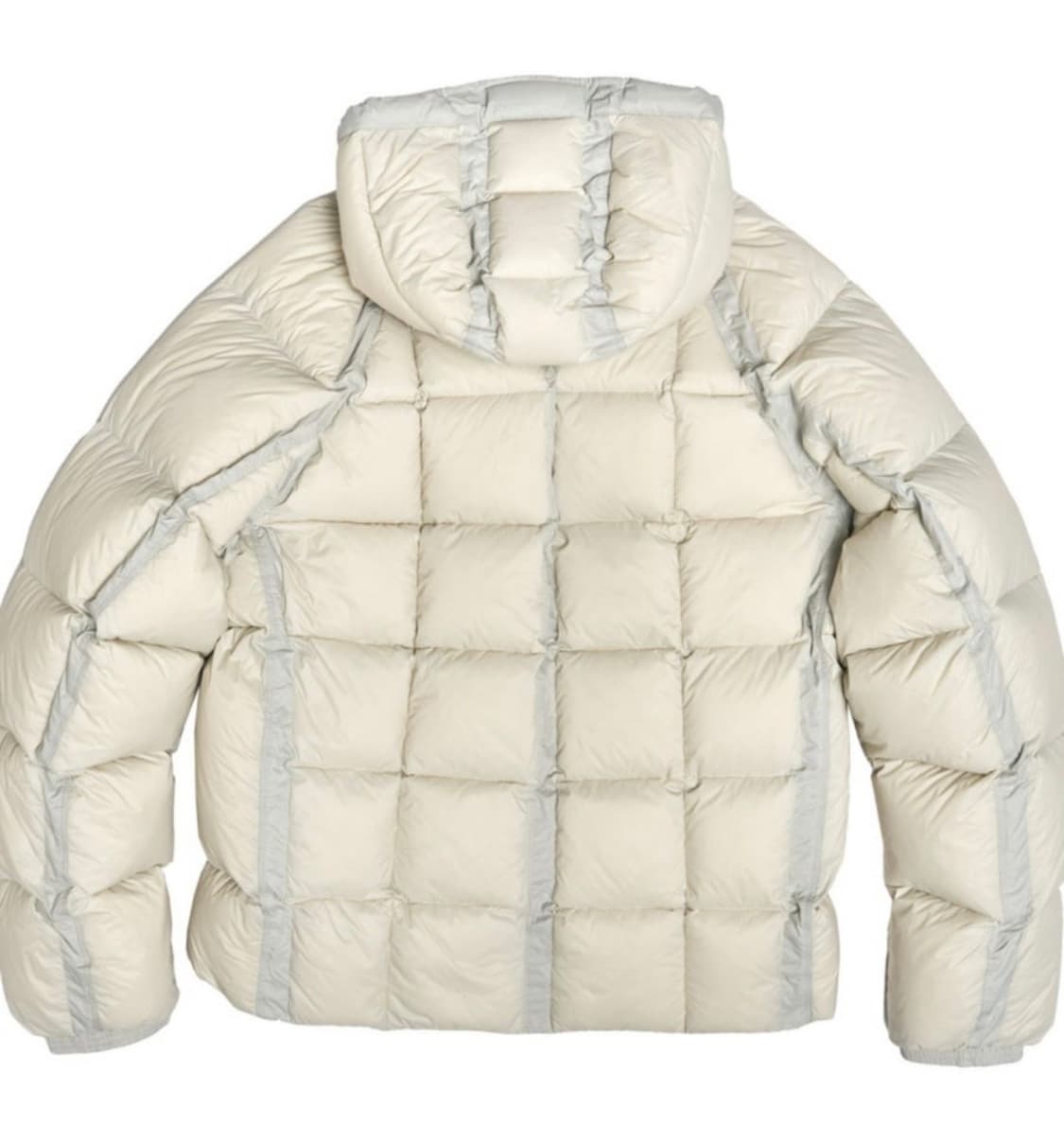 스키즘인듀싱 패딩 SHEER DOWN JACKET ECRU 상품이미지2