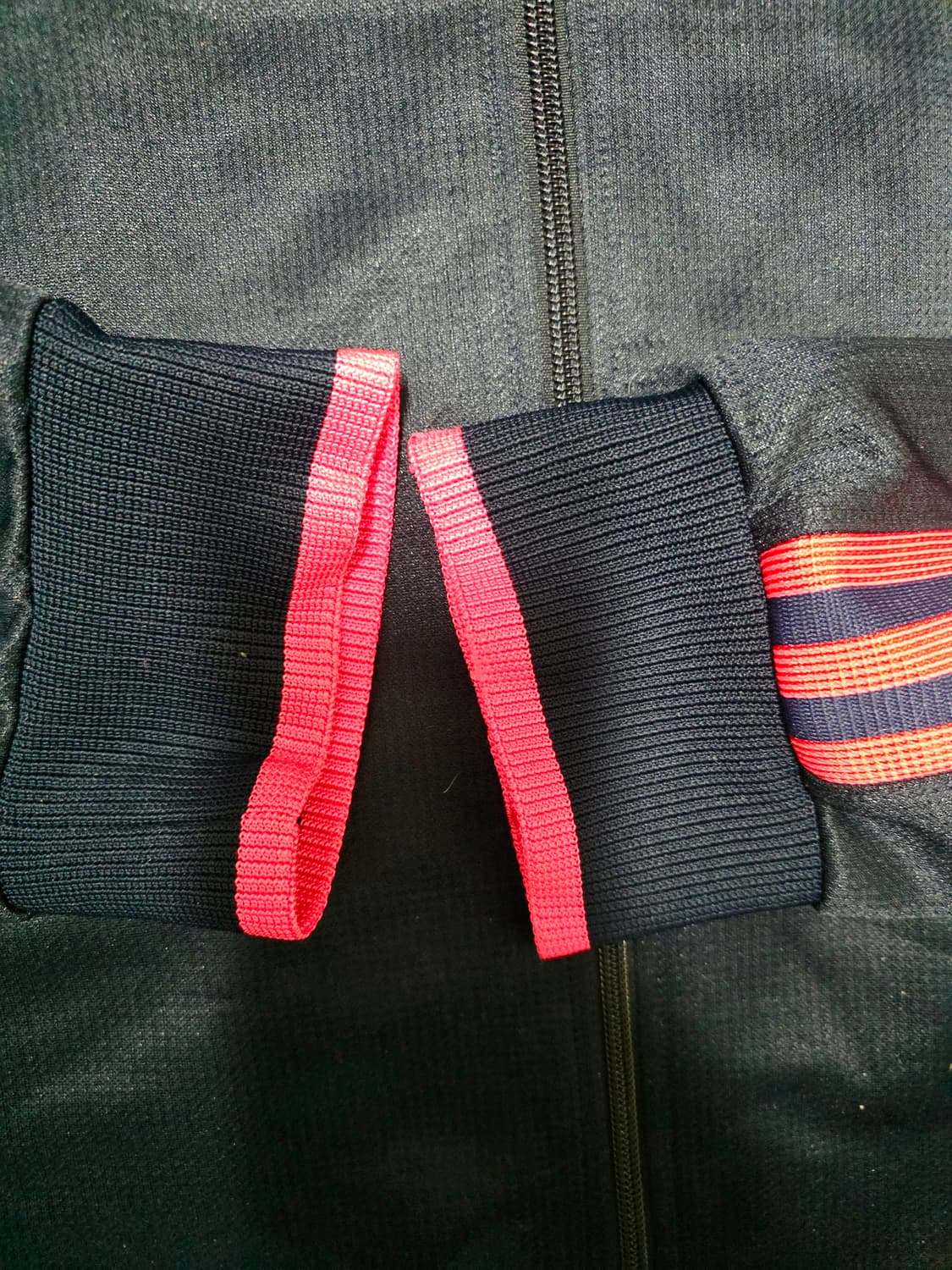 [초희귀/일본판] 아디다스 네이비 핑크 3선 트레포일 져지 트랙탑 105 상품이미지3