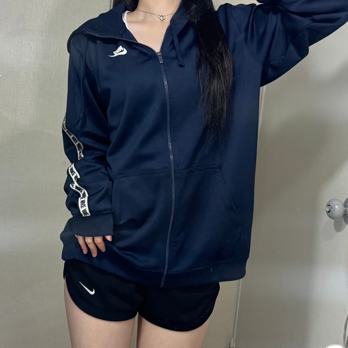 나이키 스포츠웨어 테이프 후드집업 💙 상품이미지2
