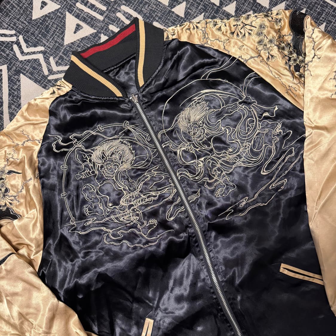 카라쿠리 리버시블 스카쟌 상품이미지5