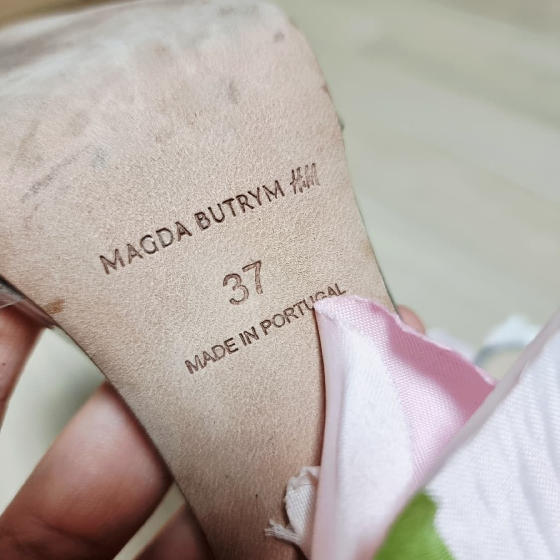 마그다부트림×H&M 콜라보 오픈토 구두 샌들 슈즈 (240/표기37) 상품이미지7