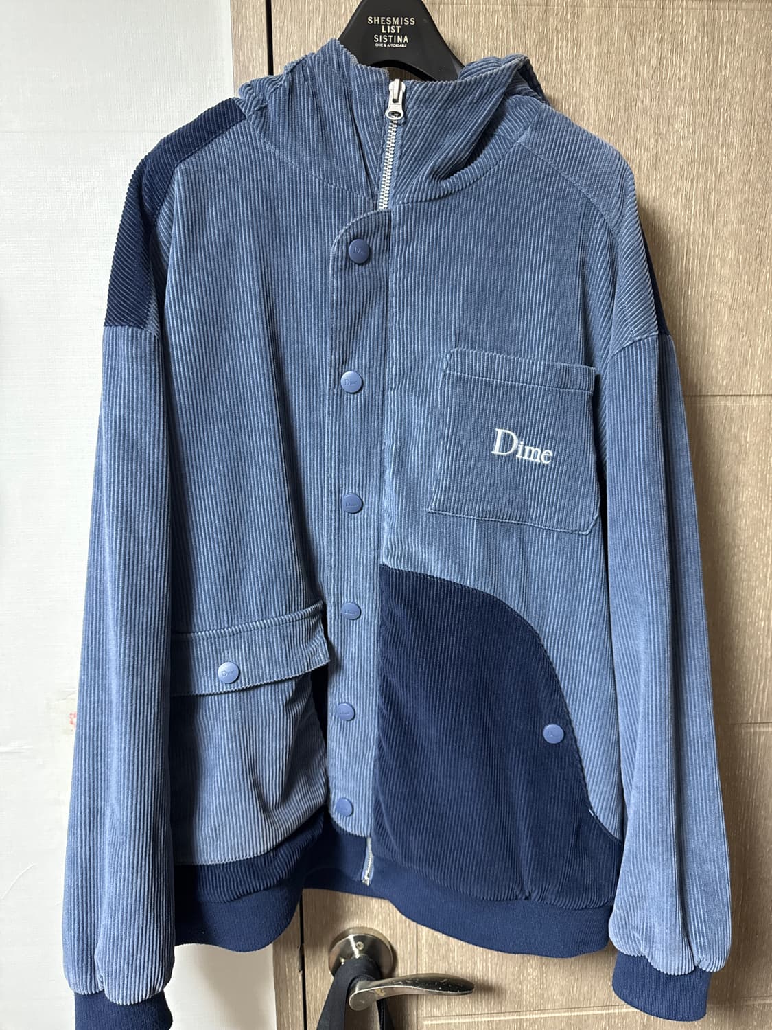 다임 코듀로이 후드집업 상품이미지1