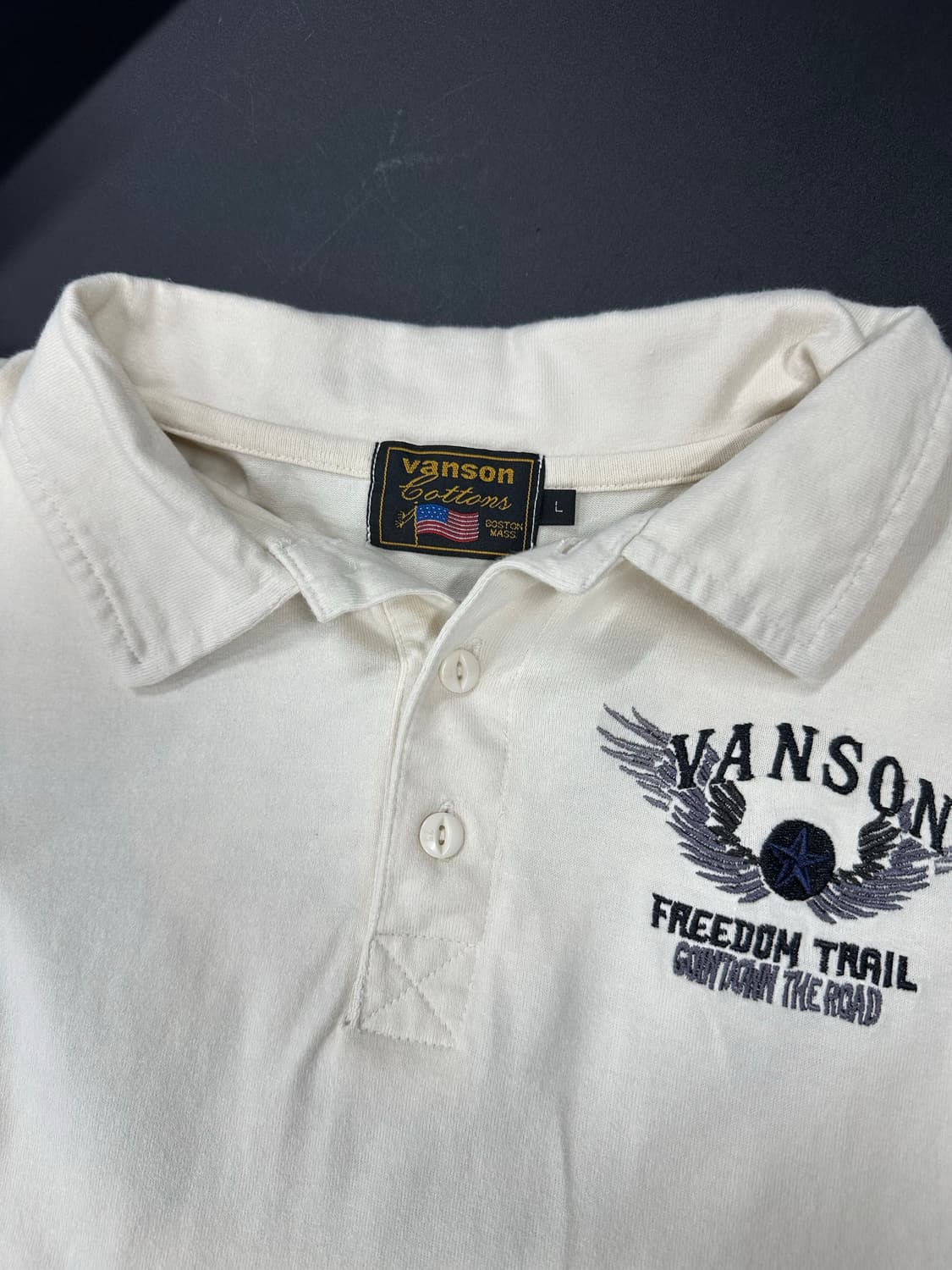 벤슨 백 스타윙 자수 카라 반팔 PK 티셔츠 상품이미지5