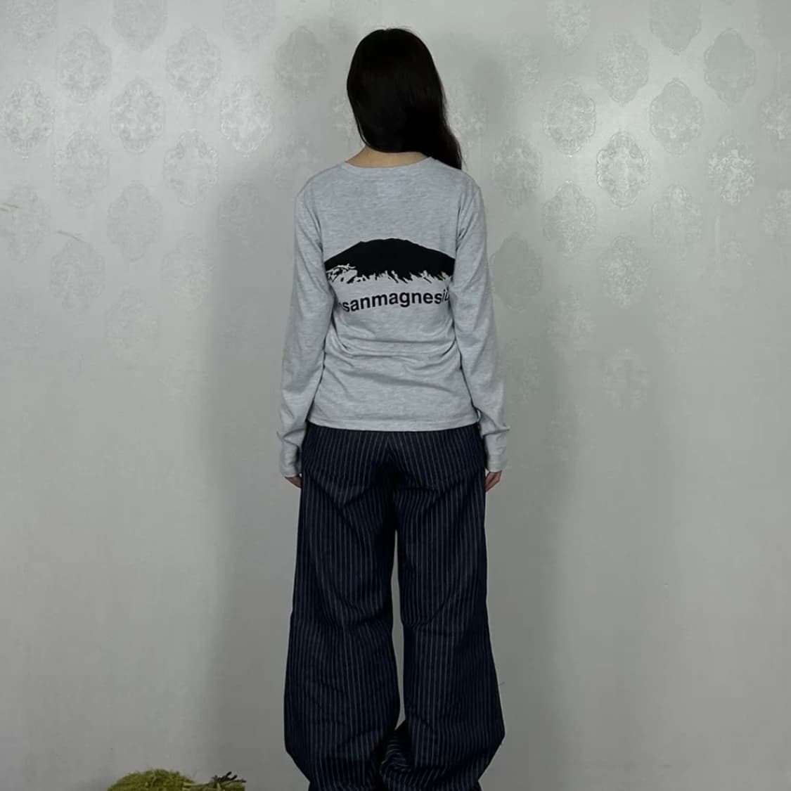 탄산마그네슘 마운틴 롱슬리브 스카이블루 상품이미지3