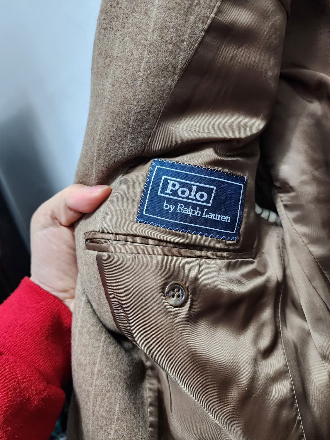 폴로 이태리 버진울 스트라이프 블레이저 상품이미지5