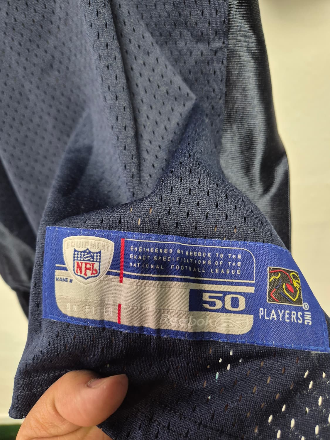 L 오버핏 50사이즈 리복 NFL 시카고 베어스 반팔매쉬져지#8(상태A) 상품이미지5