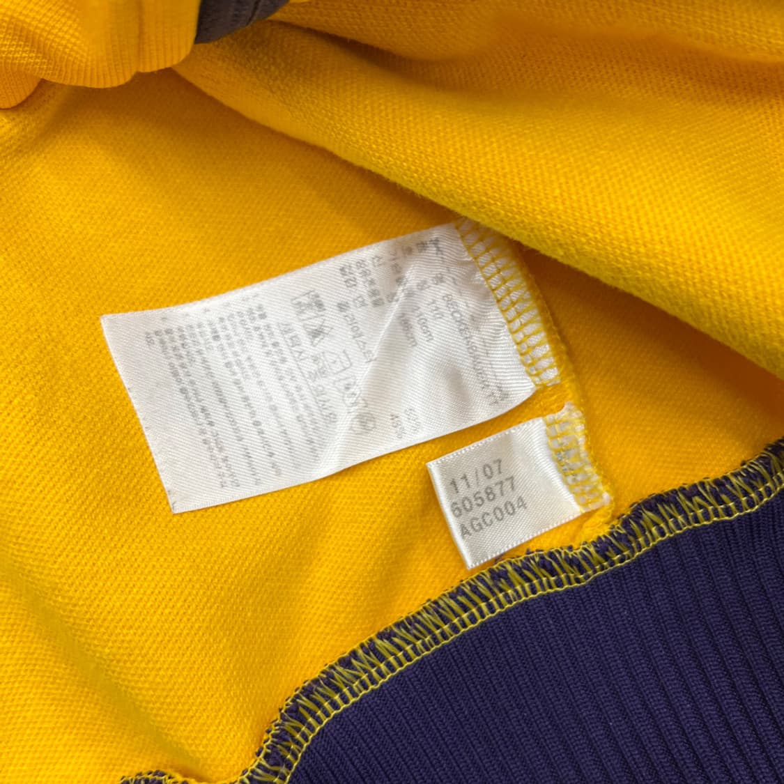 아디다스 퍼플라인 옐로우 트랙탑 110 상품이미지7