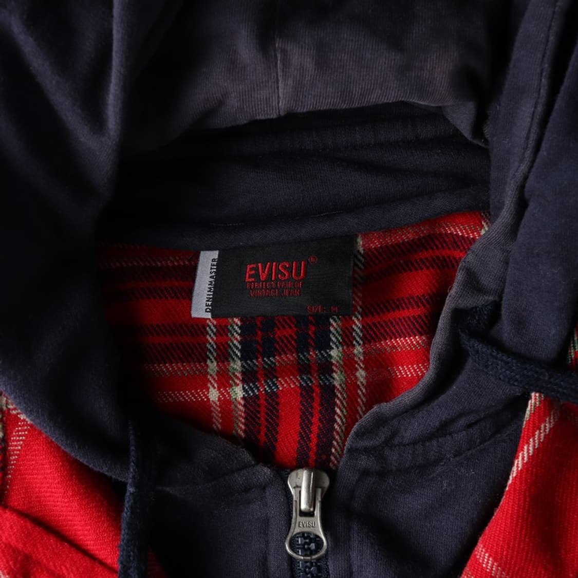 에비수 빈티지 후드 레이어드 셔츠 M 상품이미지5