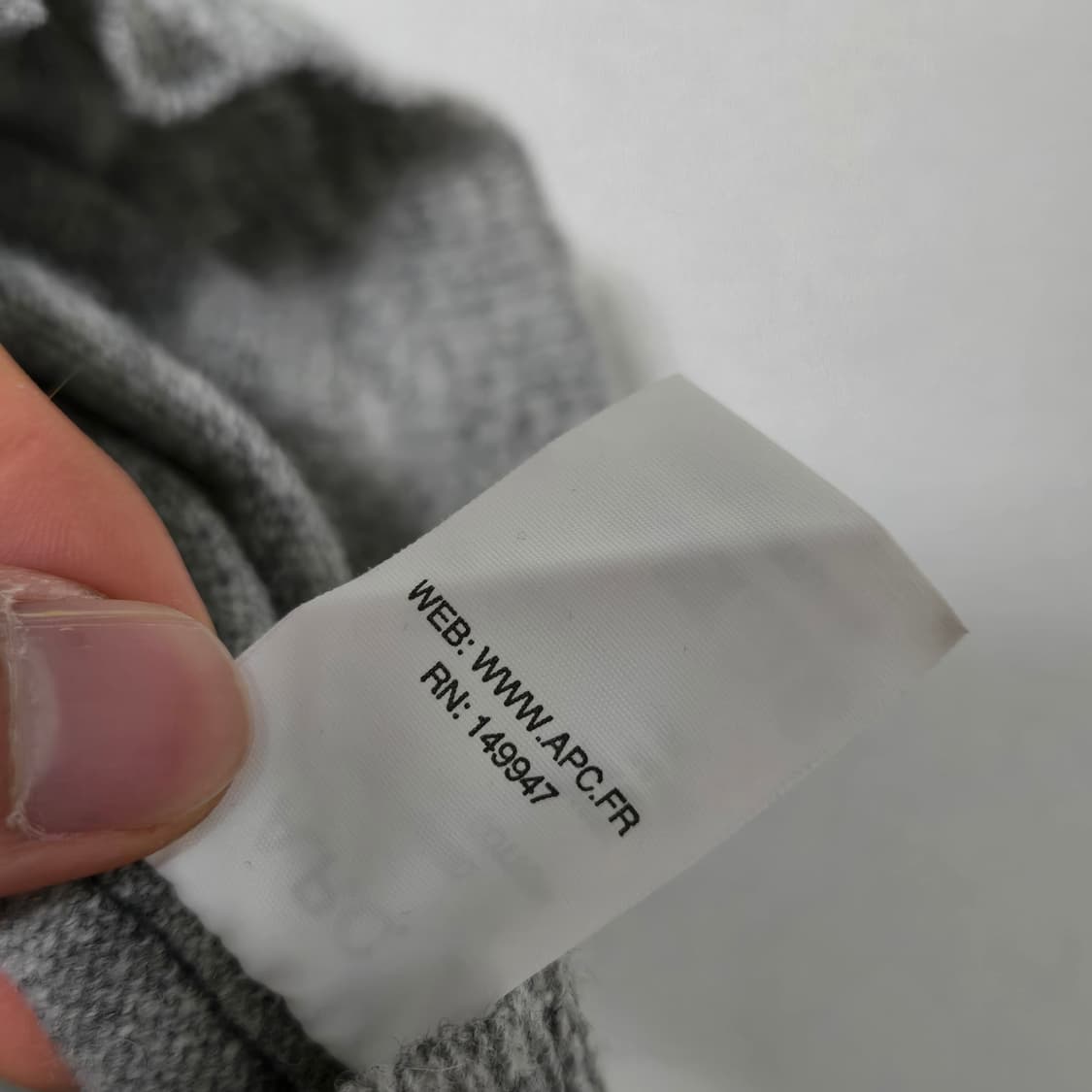 아페쎄 그레이 가디건 / 여성 가디건/ 여자 가디건  상품이미지5