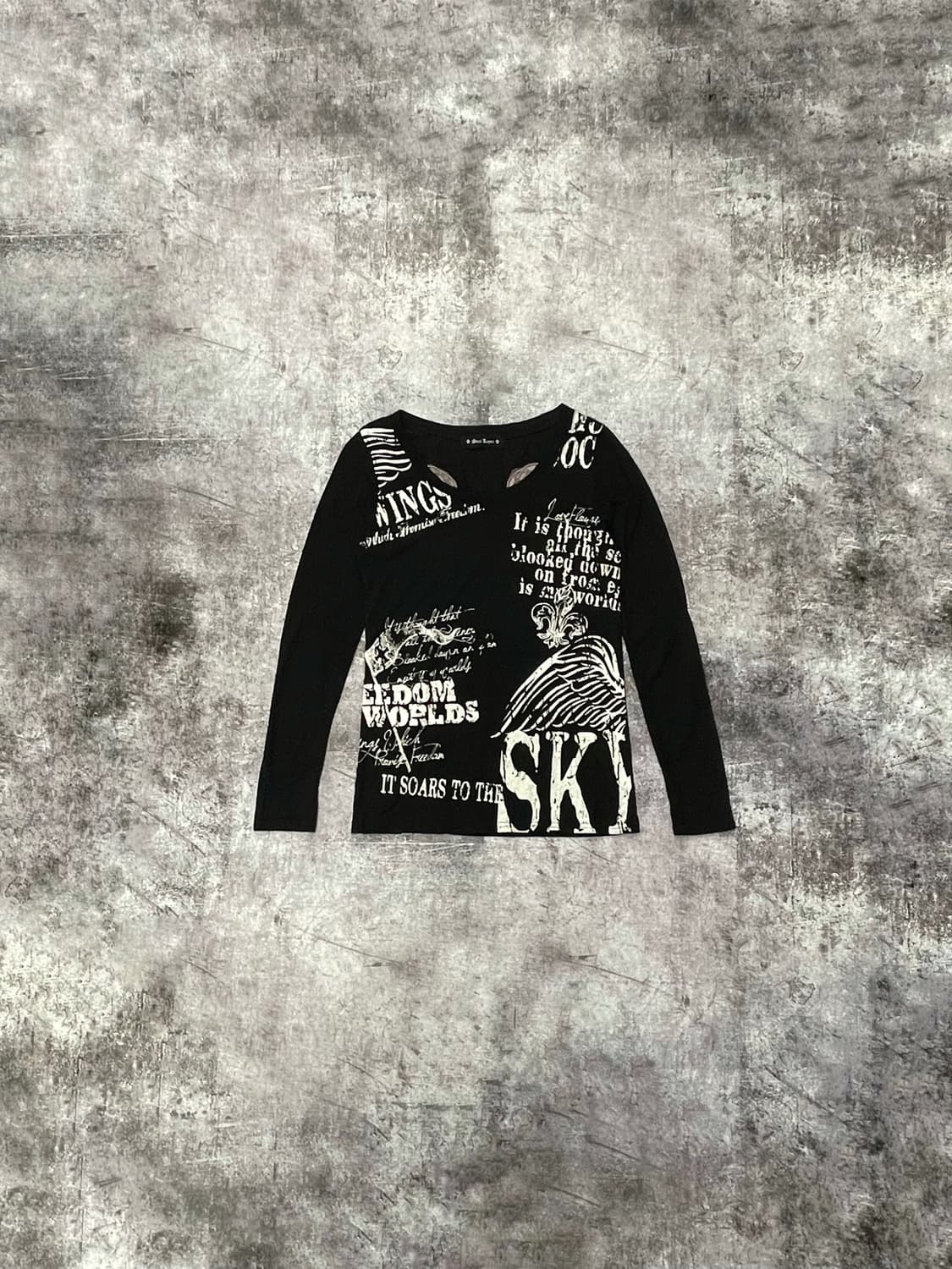 와투케 그런지 날개 롱슬리브 상품이미지2