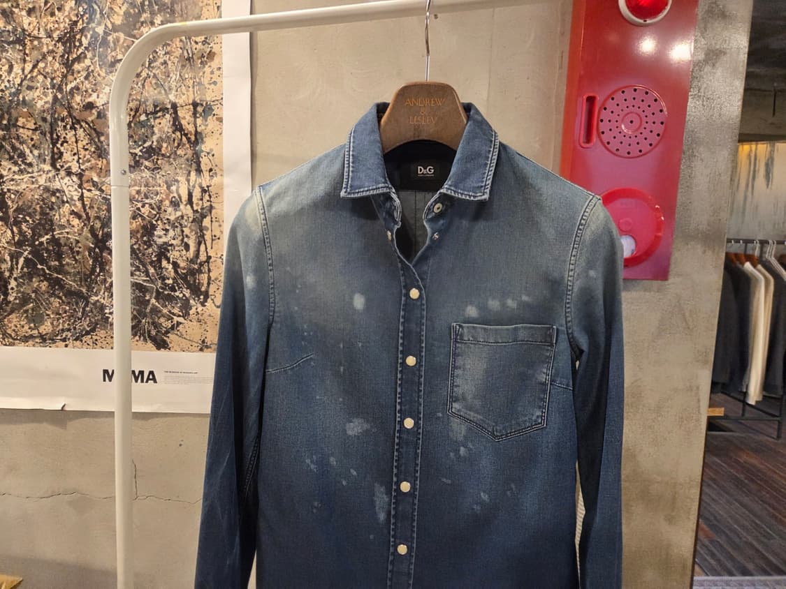 돌체앤가바나 데님셔츠 상품이미지5