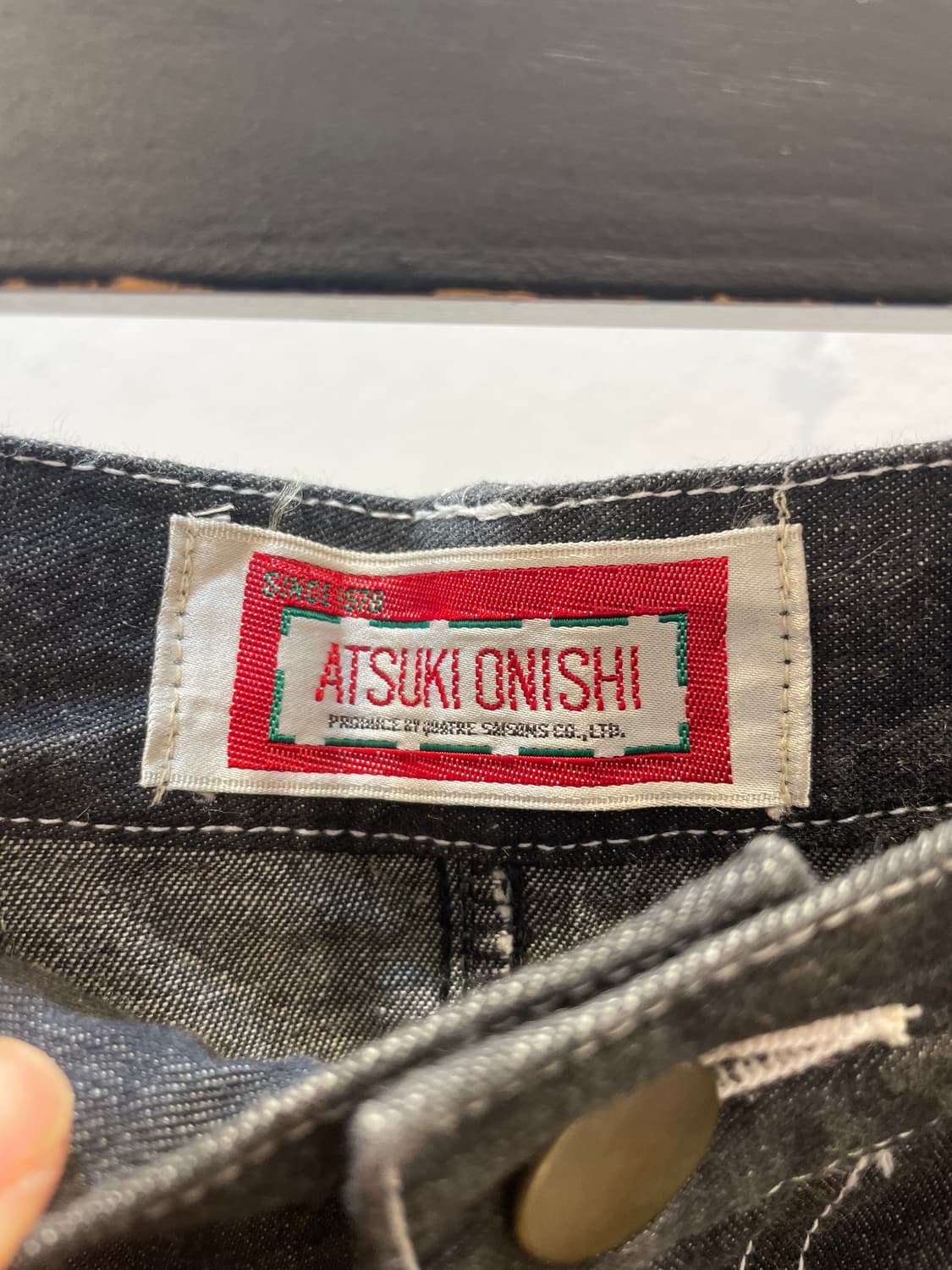 ATSUKI ONISHI 믹스 텍스쳐 스커트 (S) 상품이미지5