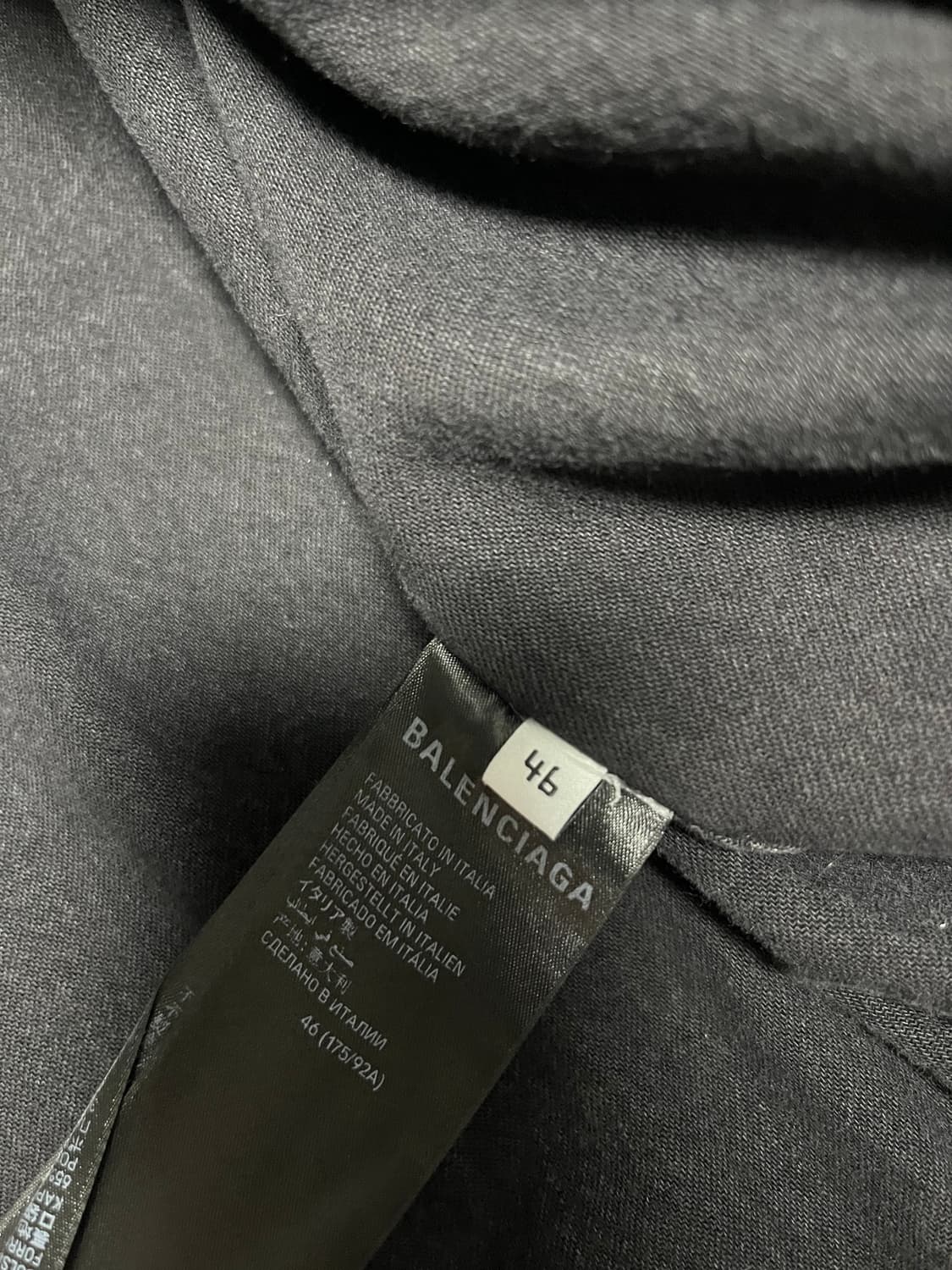 발렌시아가 미러로고 패디드데님자켓 상품이미지3