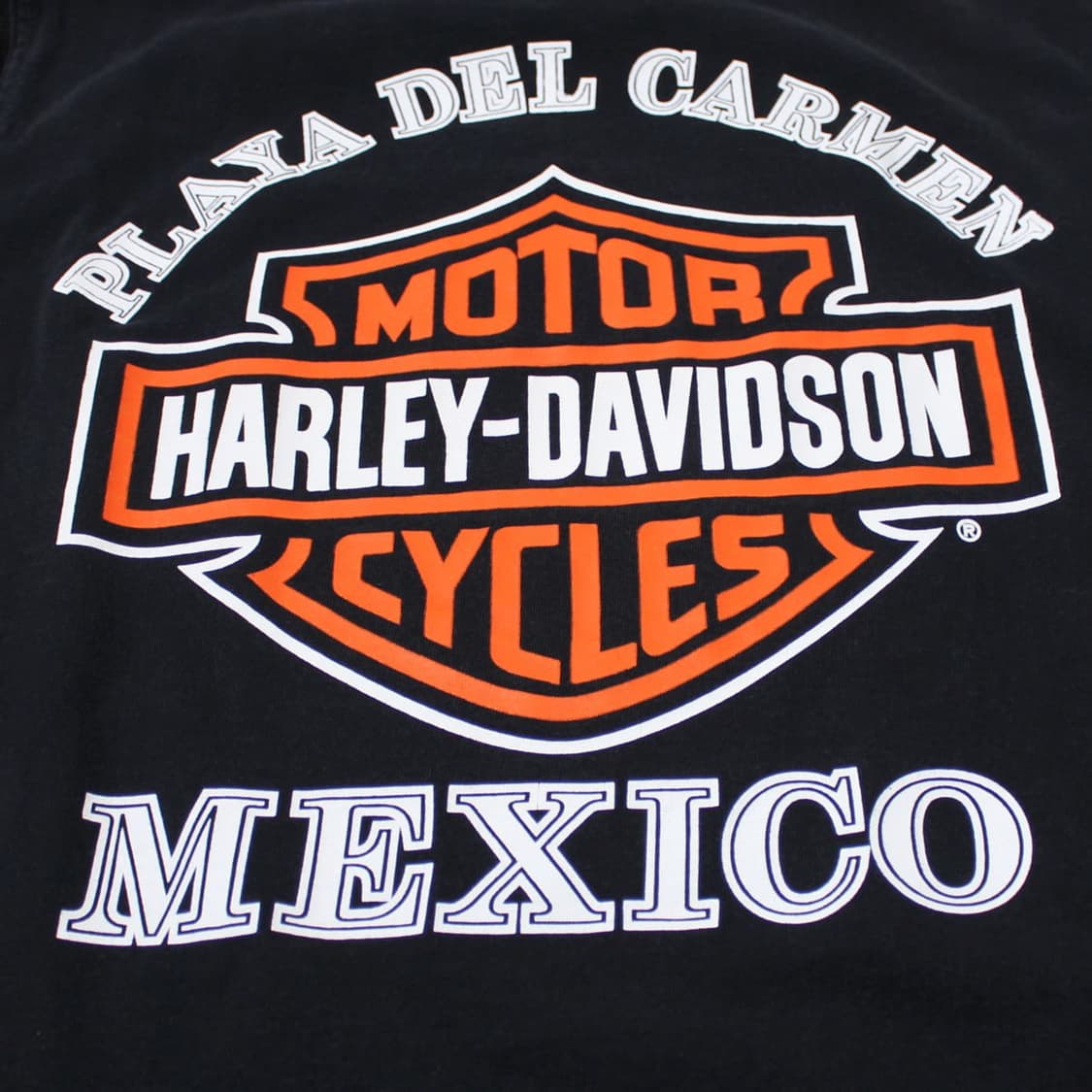 Harley-Davidson 플레임 바텍 멕시코 민소매 티셔츠 블랙 상품이미지4