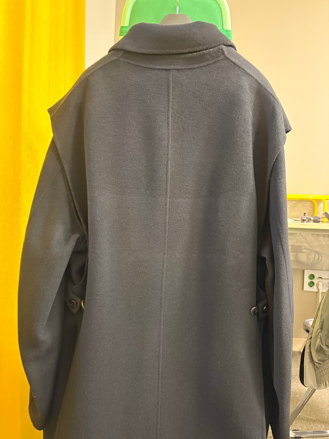 송지오 24FW 컬렉션 메타 발마칸 코트 블랙 50 상품이미지2