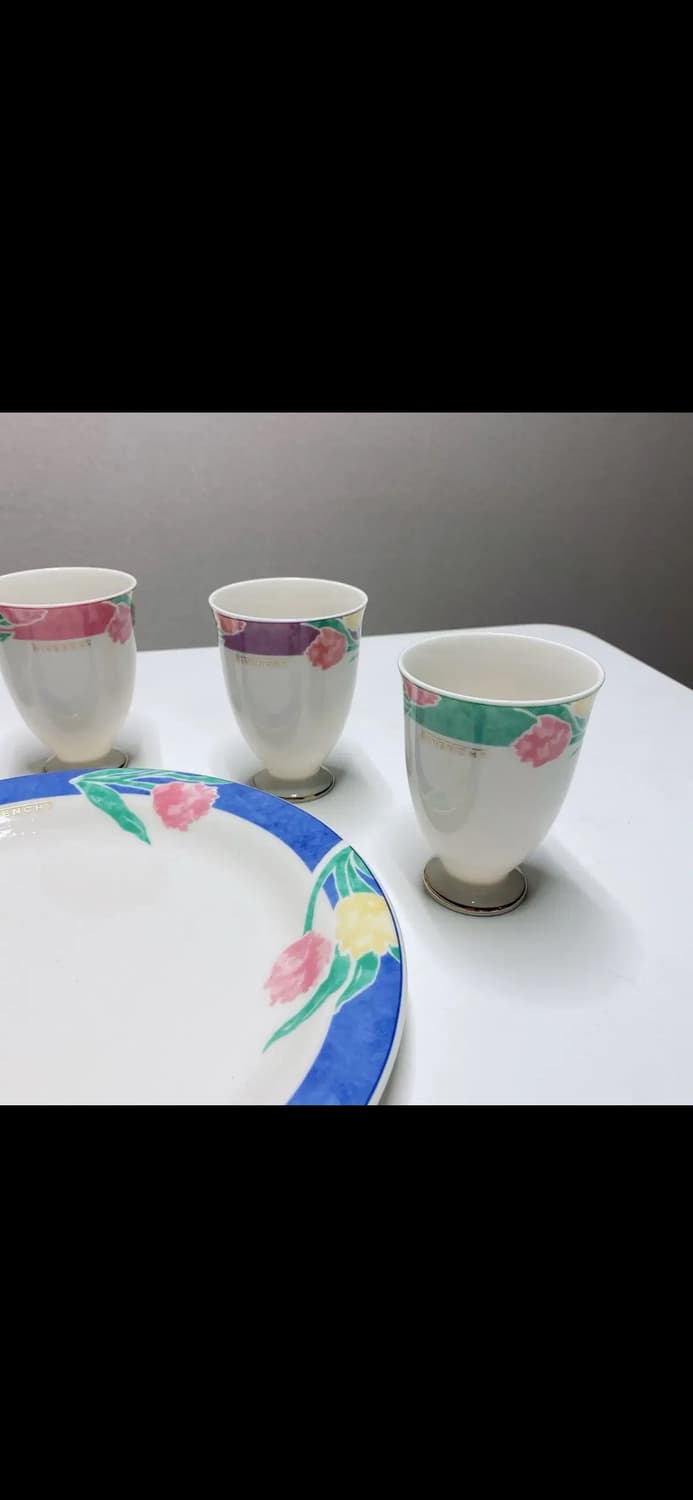 지방시 플라워 그릇 컵 세트 접시 상품이미지9