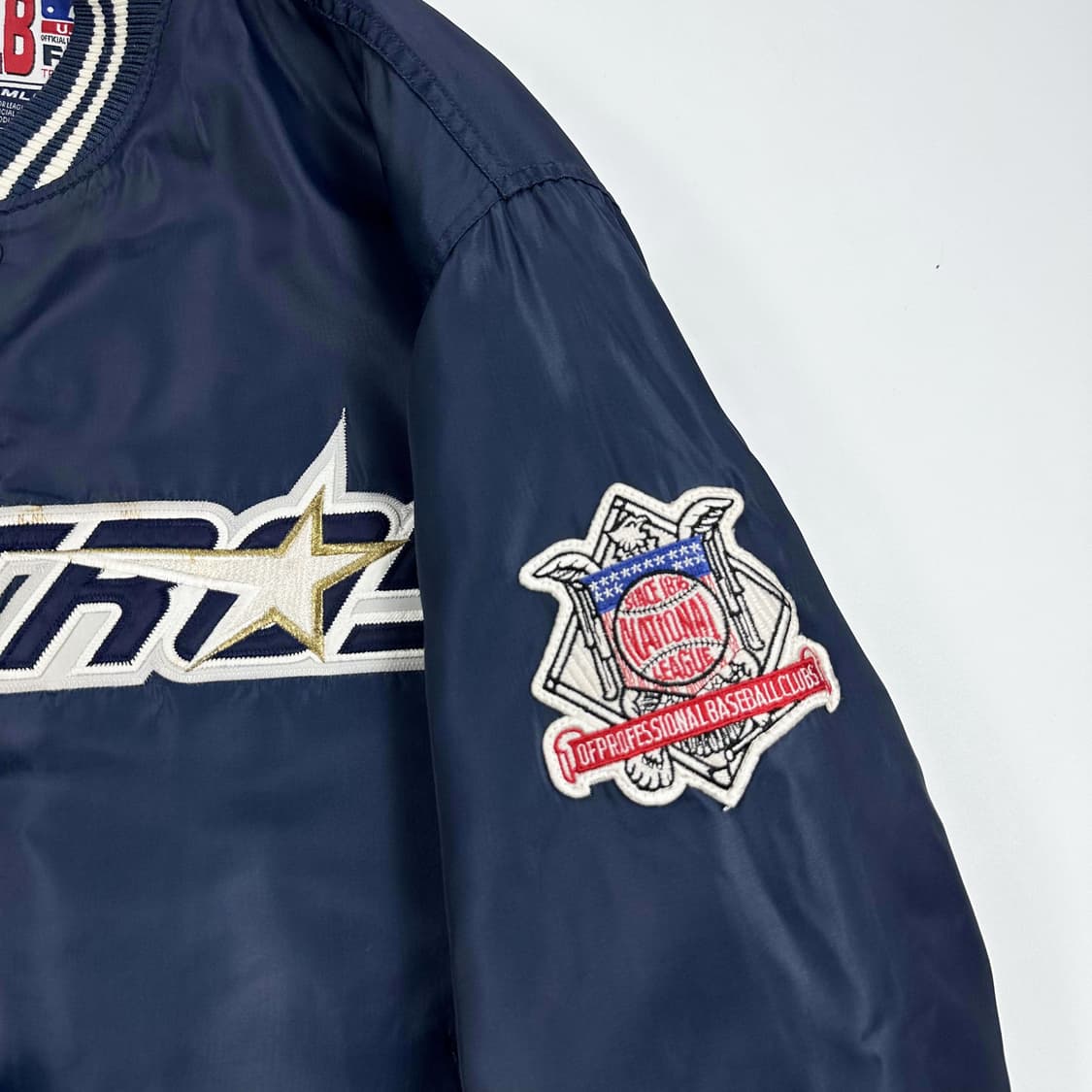 MLB 휴스턴 애스트로스 올드스쿨 바시티 자켓 XL 상품이미지4