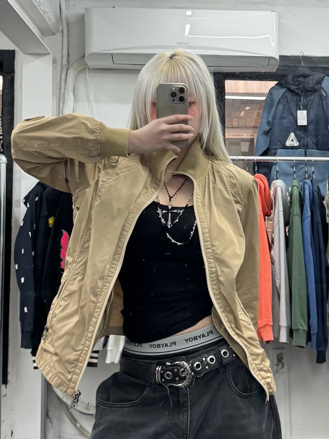 아르마니 진스 투웨이 나일론 자켓 상품이미지1