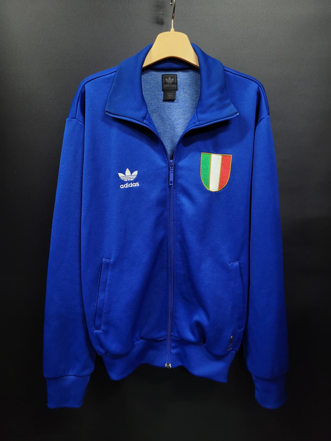 아디다스 불꽃 이탈리아 국대 트랙탑 저지 상품이미지1