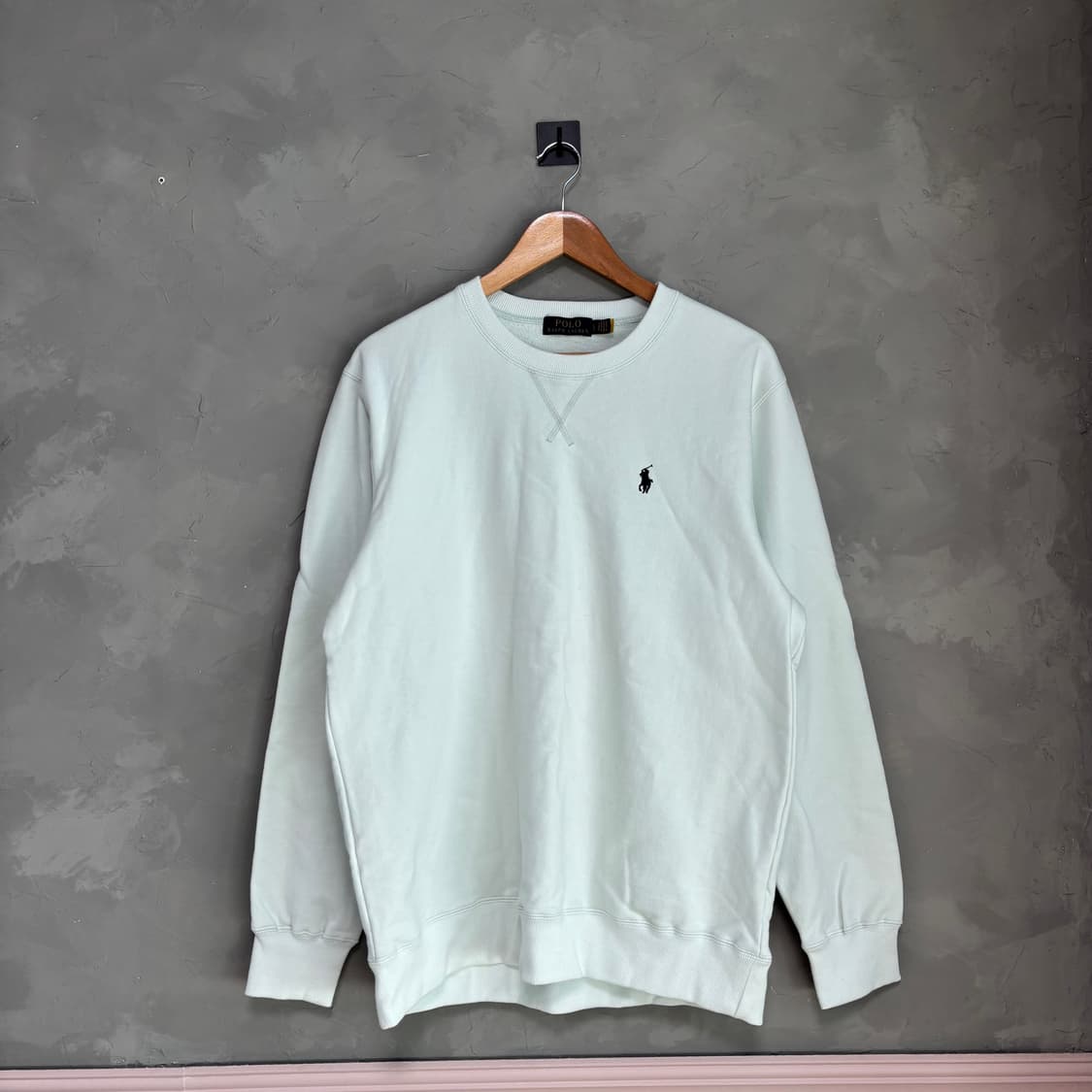 폴로 랄프로렌 신형 맨투맨 민트 하늘 상품이미지1
