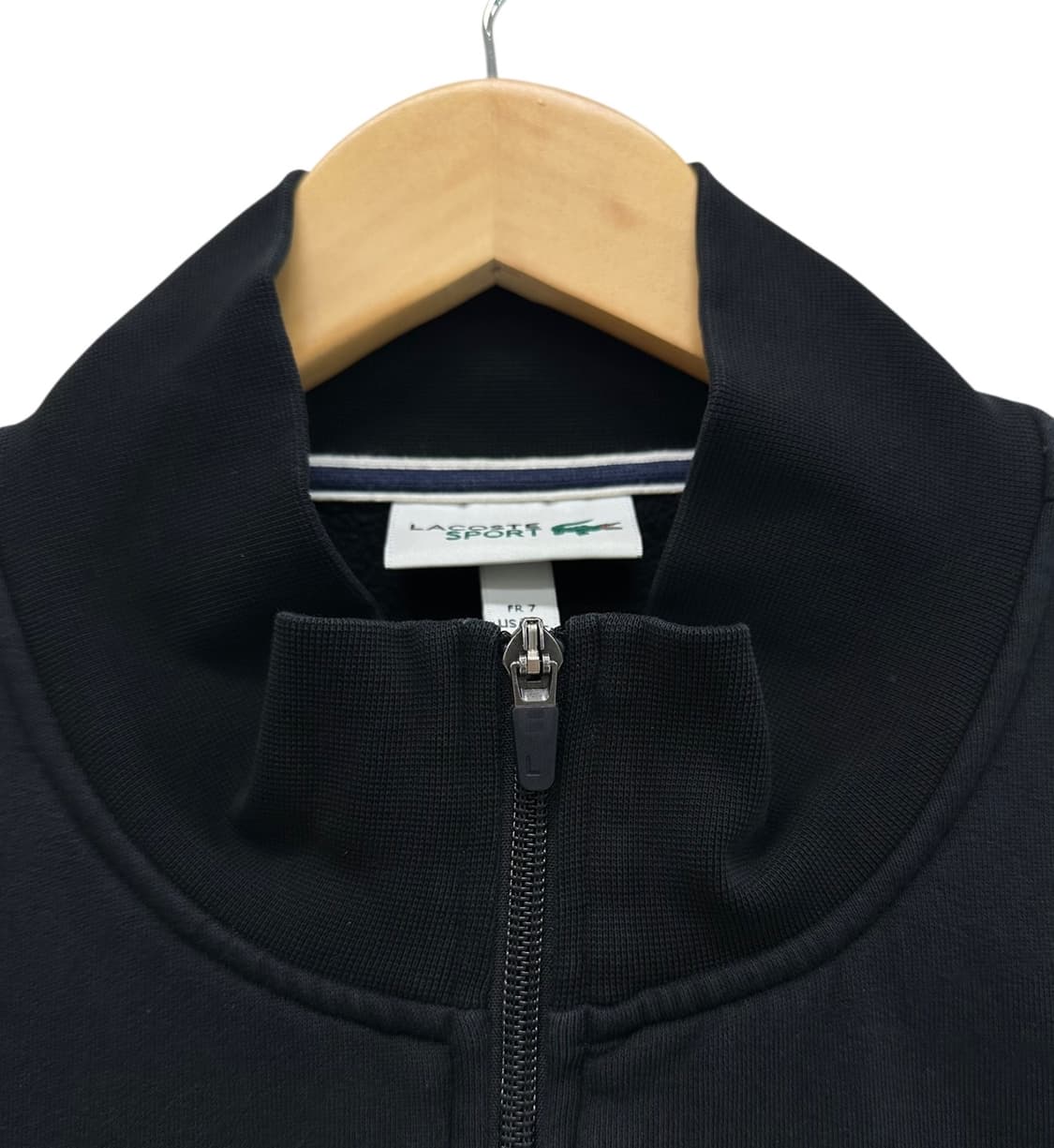 라코스테 코튼집업 블랙 (XXL) 상품이미지3