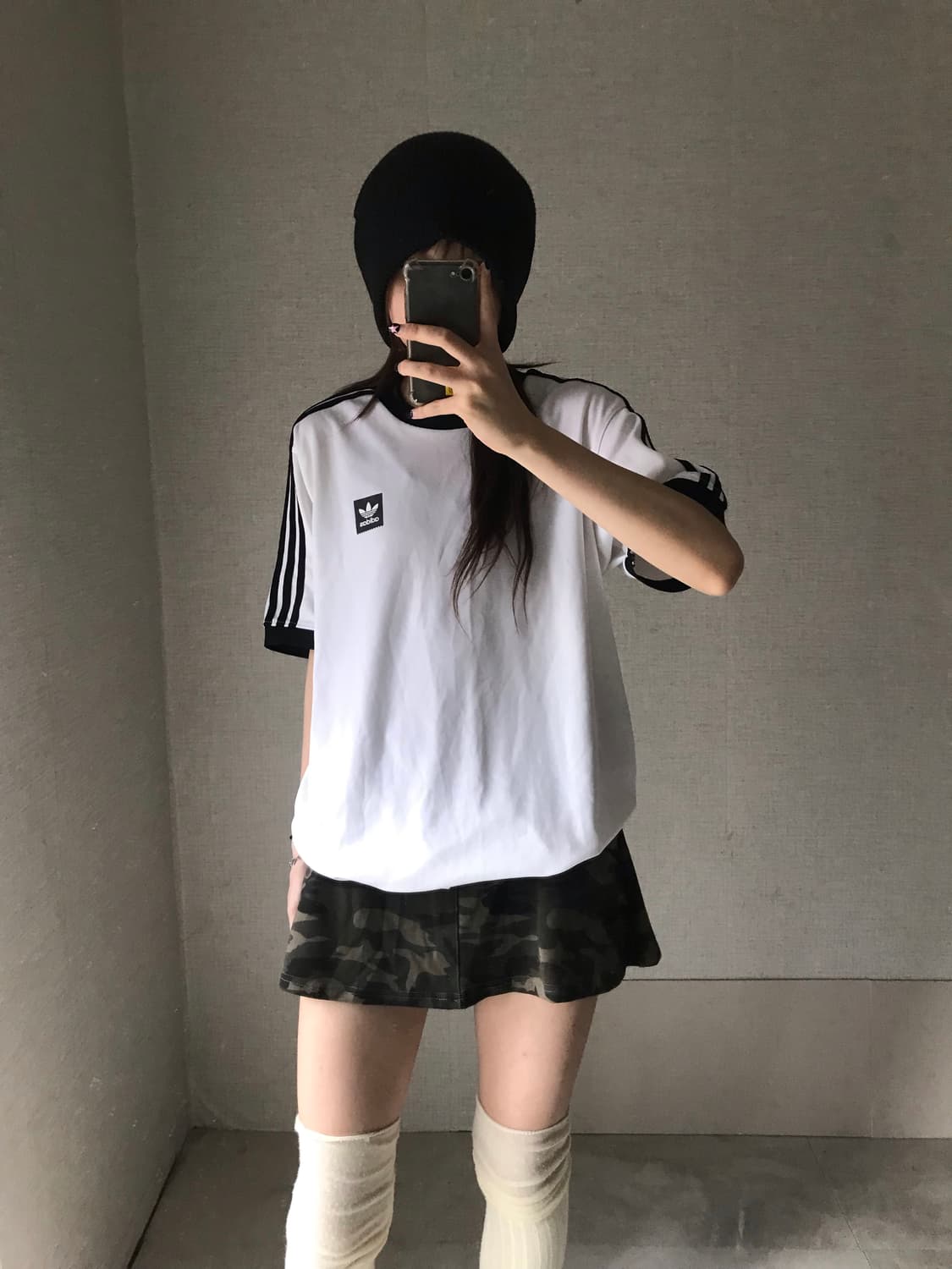 아디다스 흰검 링거티셔츠 상품이미지3